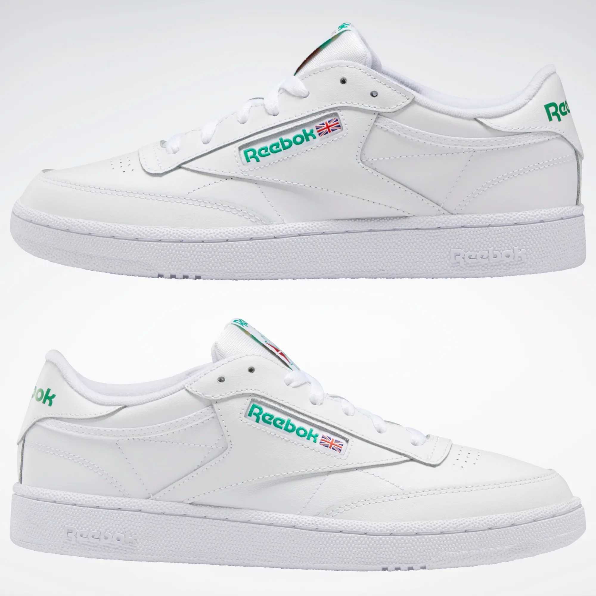 NMReebok Men's Club C 85 Shoes - White / Green