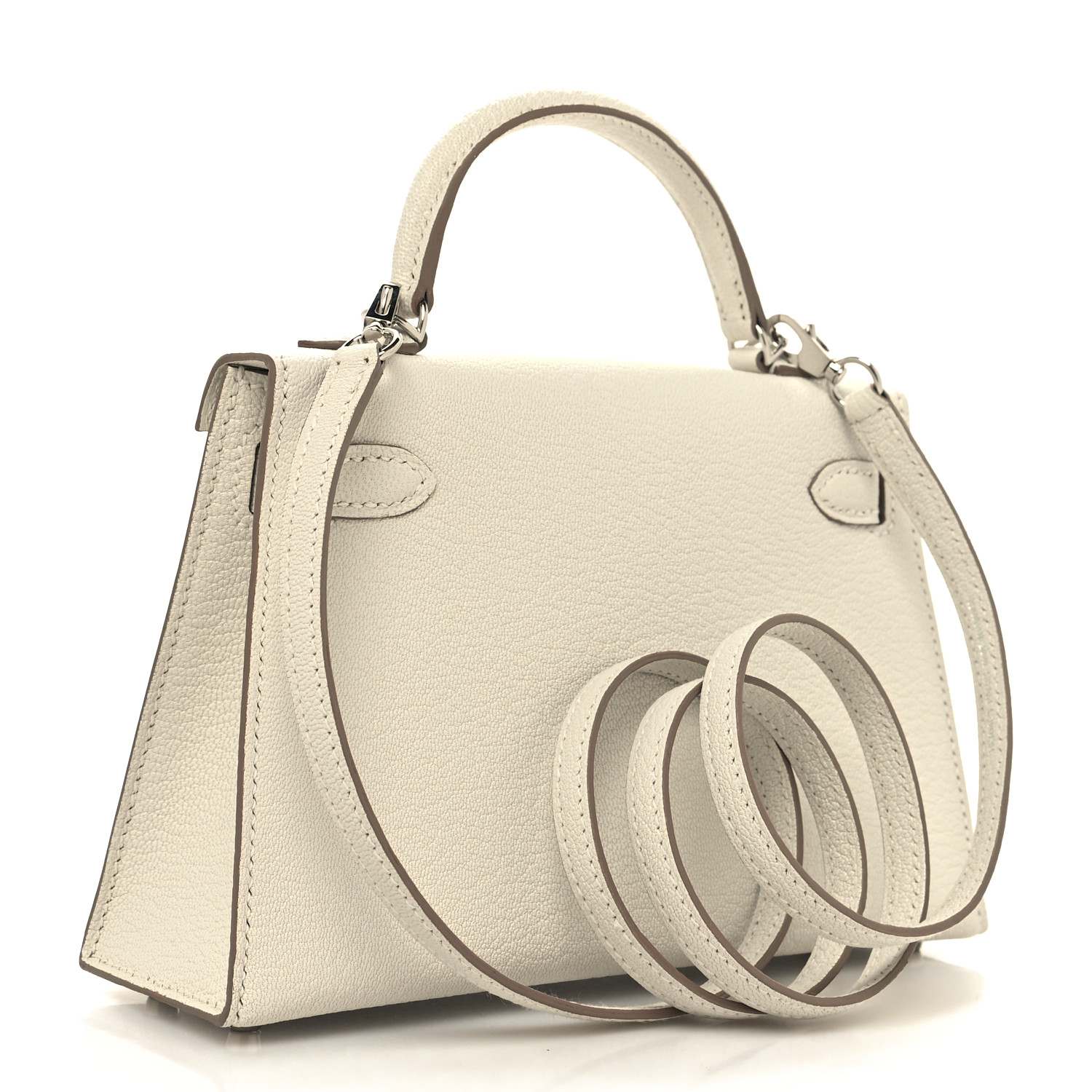 NMChevre Mysore Mini Kelly Sellier 20 Mushroom