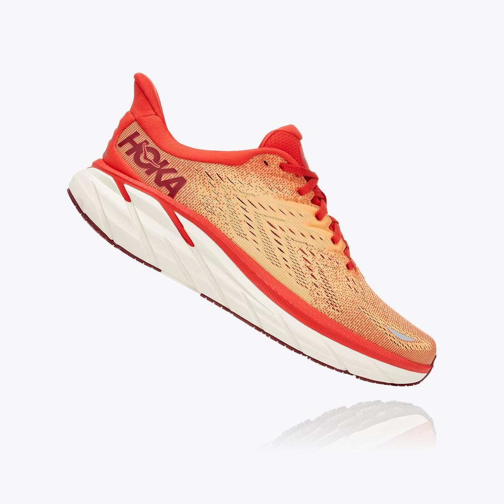 NMWomen's Clifton 8 - Fiesta / Blazing Orange