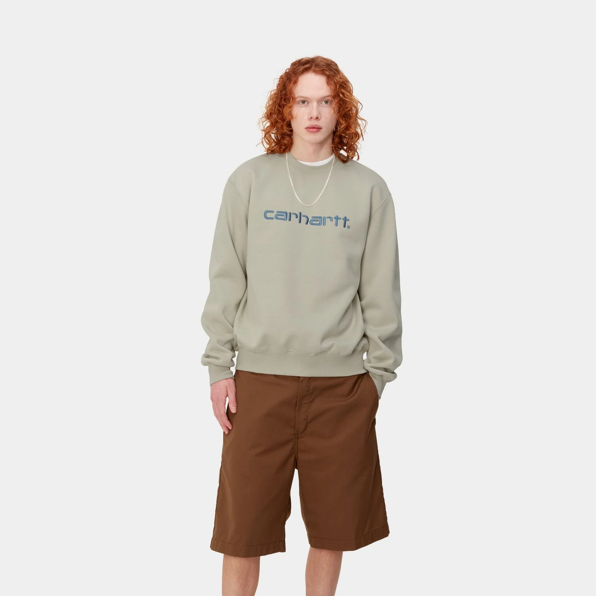 NMCarhartt Sweatshirt | Beryl / Sorrent