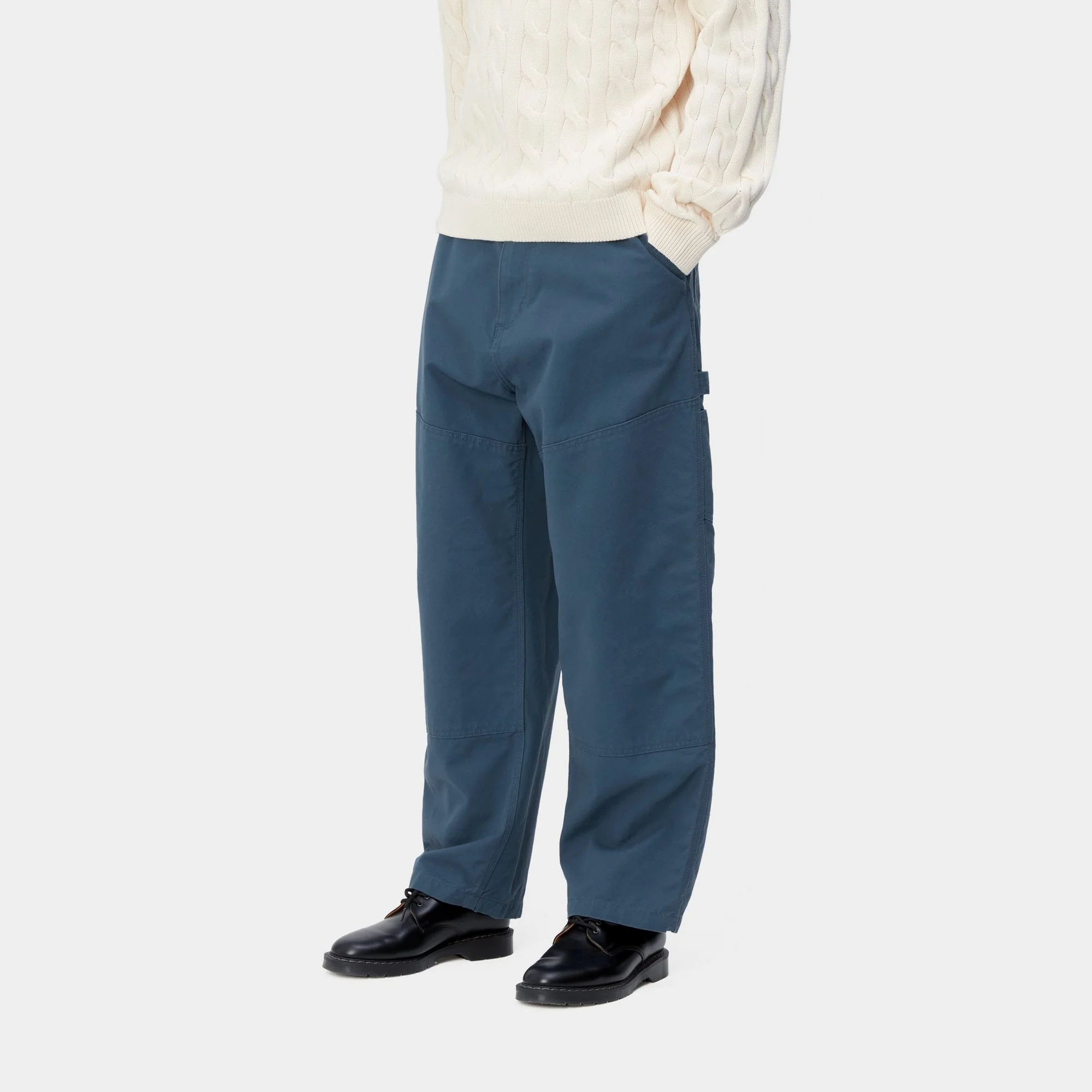NMWide Panel Double Front Pant | Naval