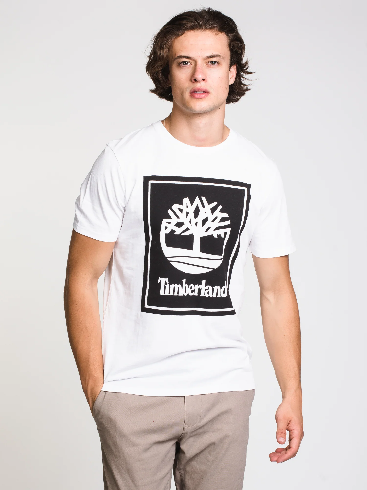 NMTIMBERLAND STACK LOGO T-SHIRT