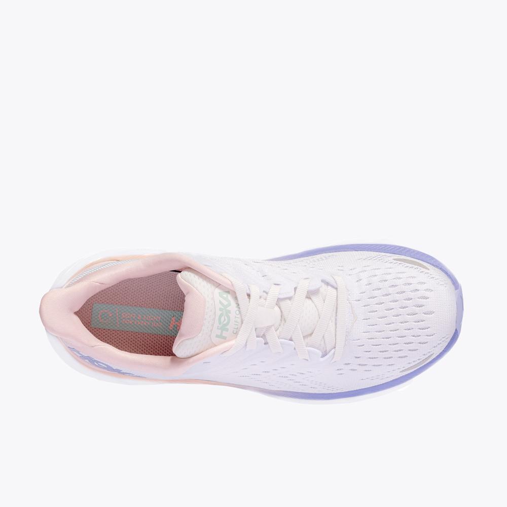 NMWomen's Clifton 8 - Champagne White / Manganese Crystal Pink