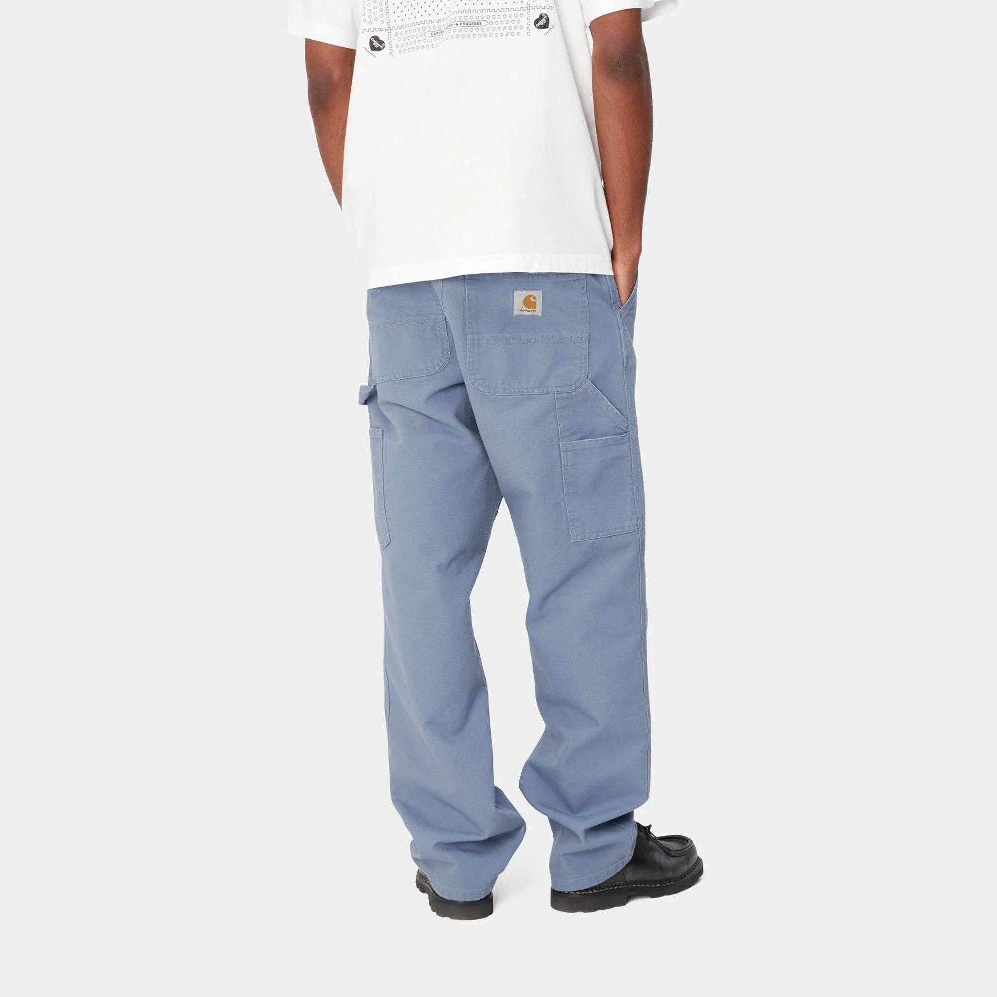 NMSingle Knee Pant | Bay Blue (aged canvas)