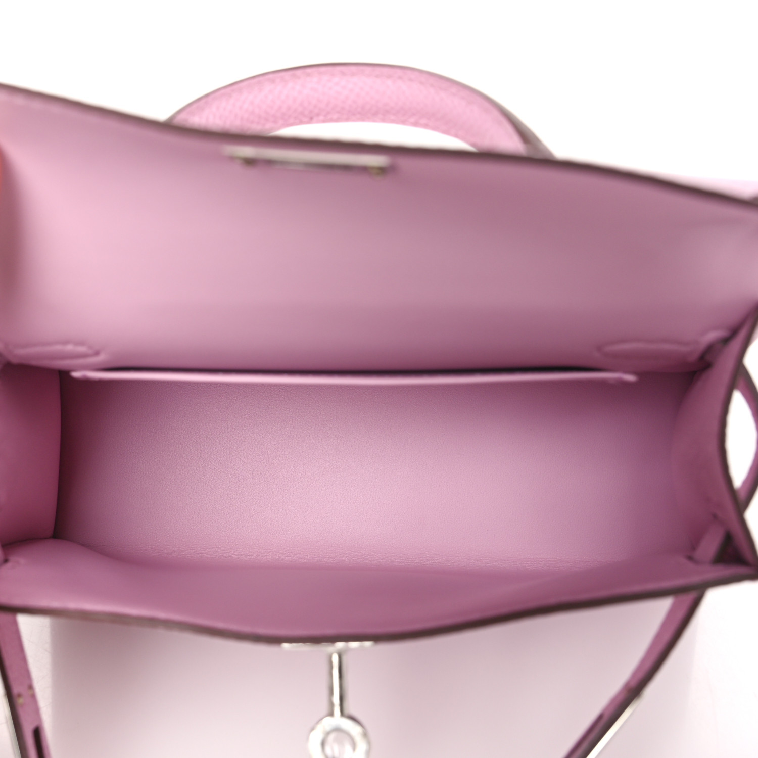 NMEpsom Mini Kelly Sellier 20 Mauve Sylvestre