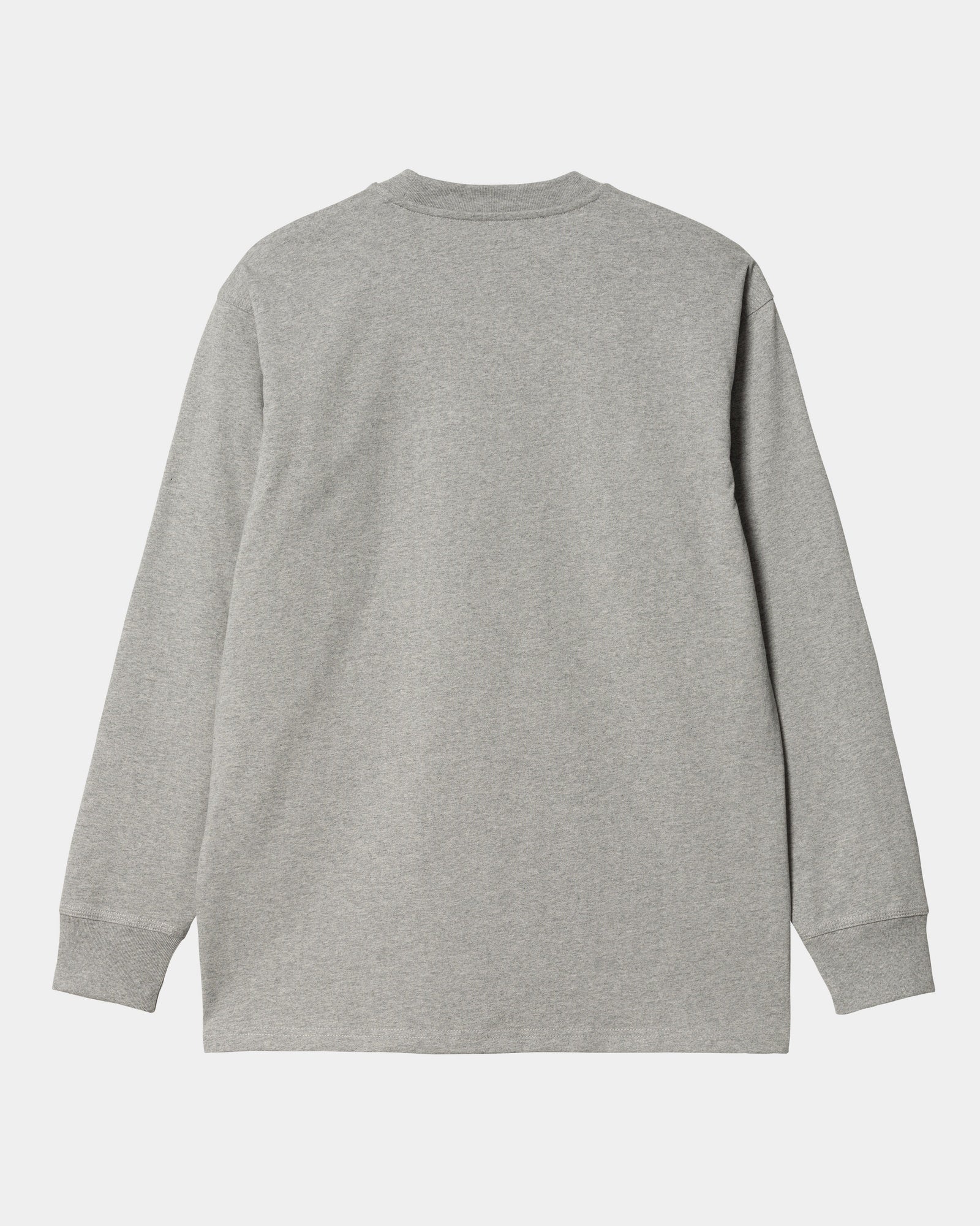 NMAmerican Script Long Sleeve T-Shirt | Grey Heather