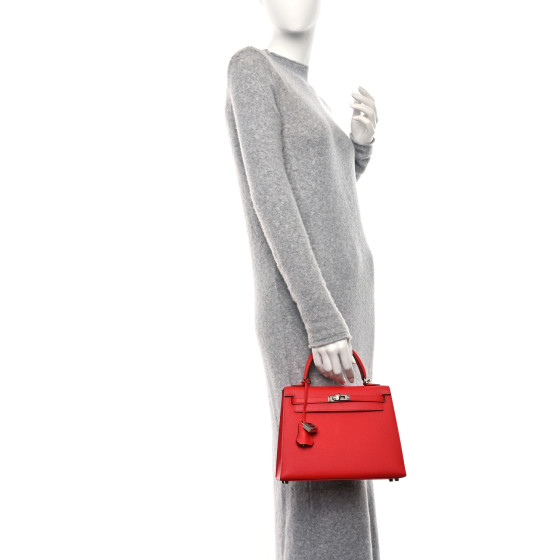 NMEpsom Kelly Sellier 25 Rouge Tomate