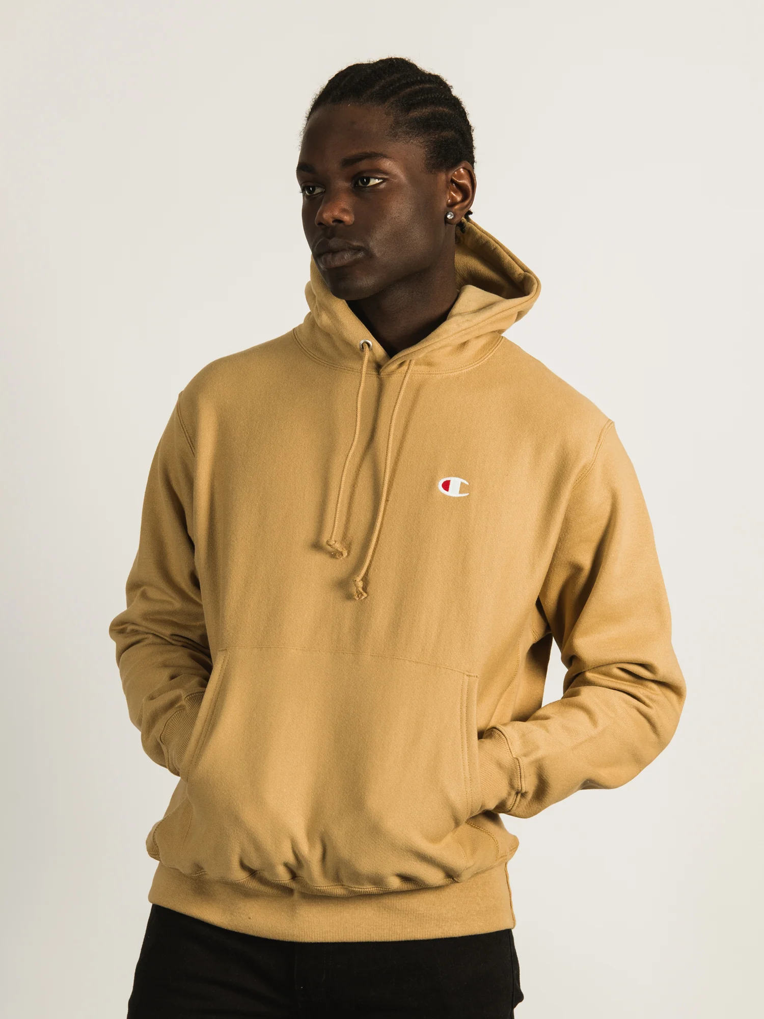 NMCHAMPION REVERSE WEAVE LEFT CHEST C PULL OVER HOODIE