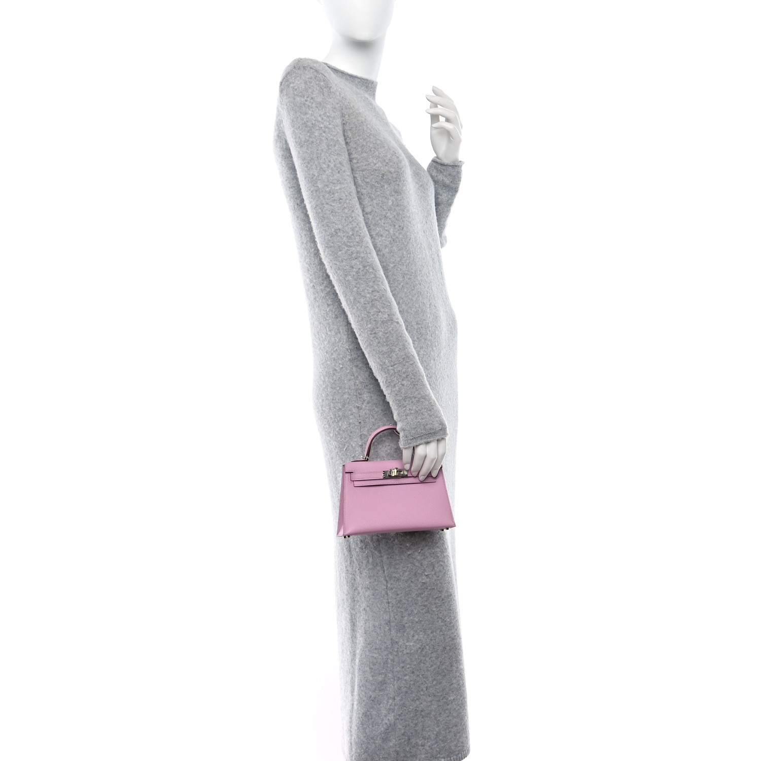 NMEpsom Mini Kelly Sellier 20 Mauve Sylvestre