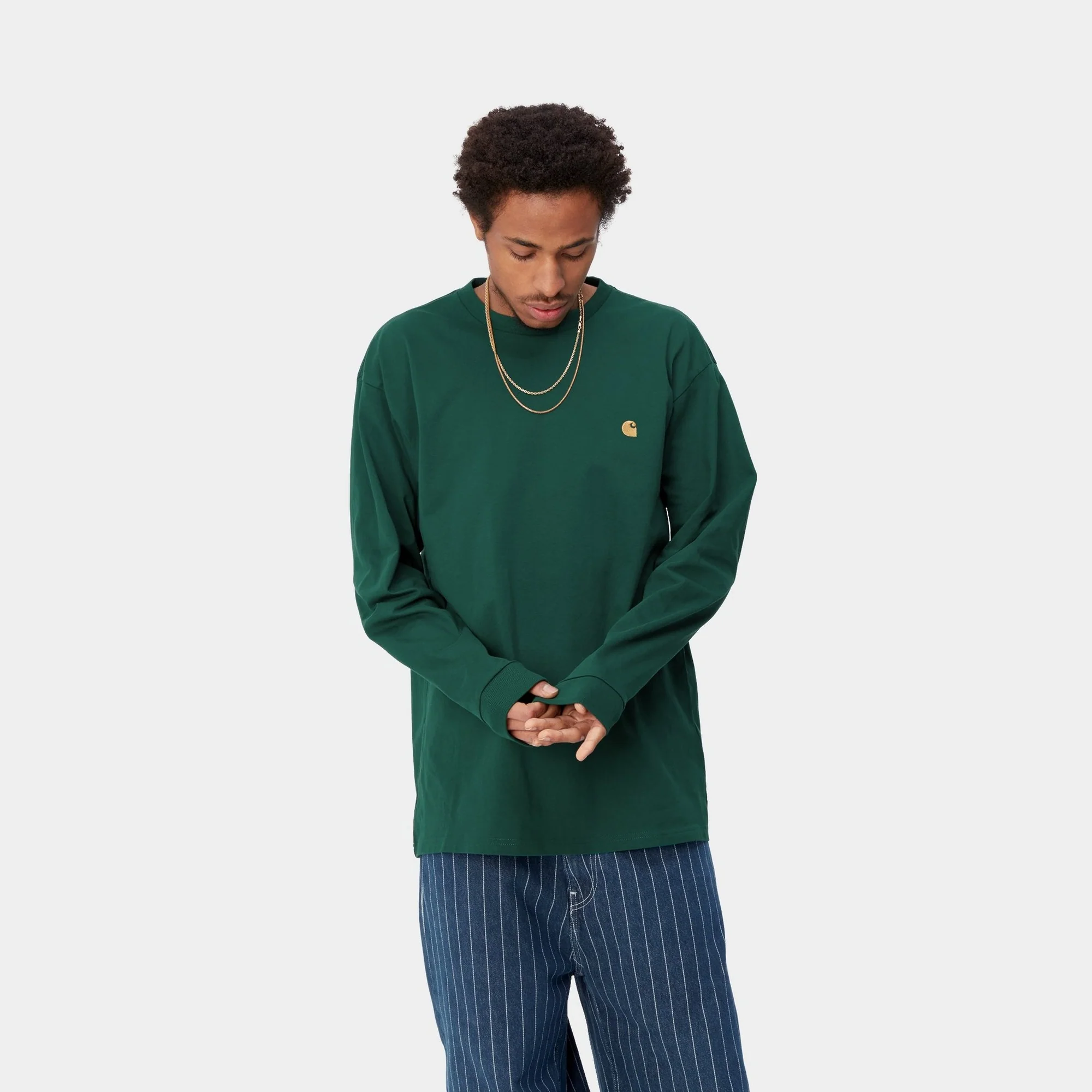 NMChase Long Sleeve T-Shirt | Chervil