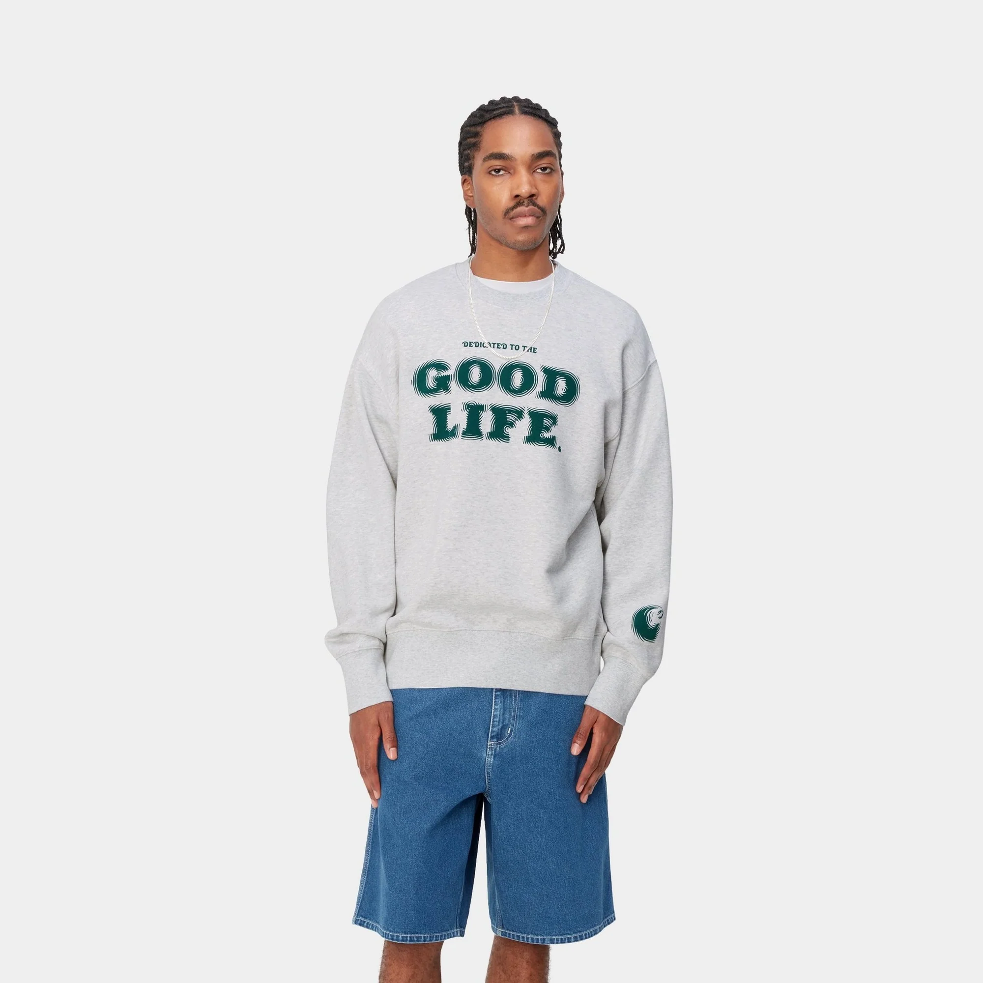 NMMist Sweatshirtshirt | Ash Heather