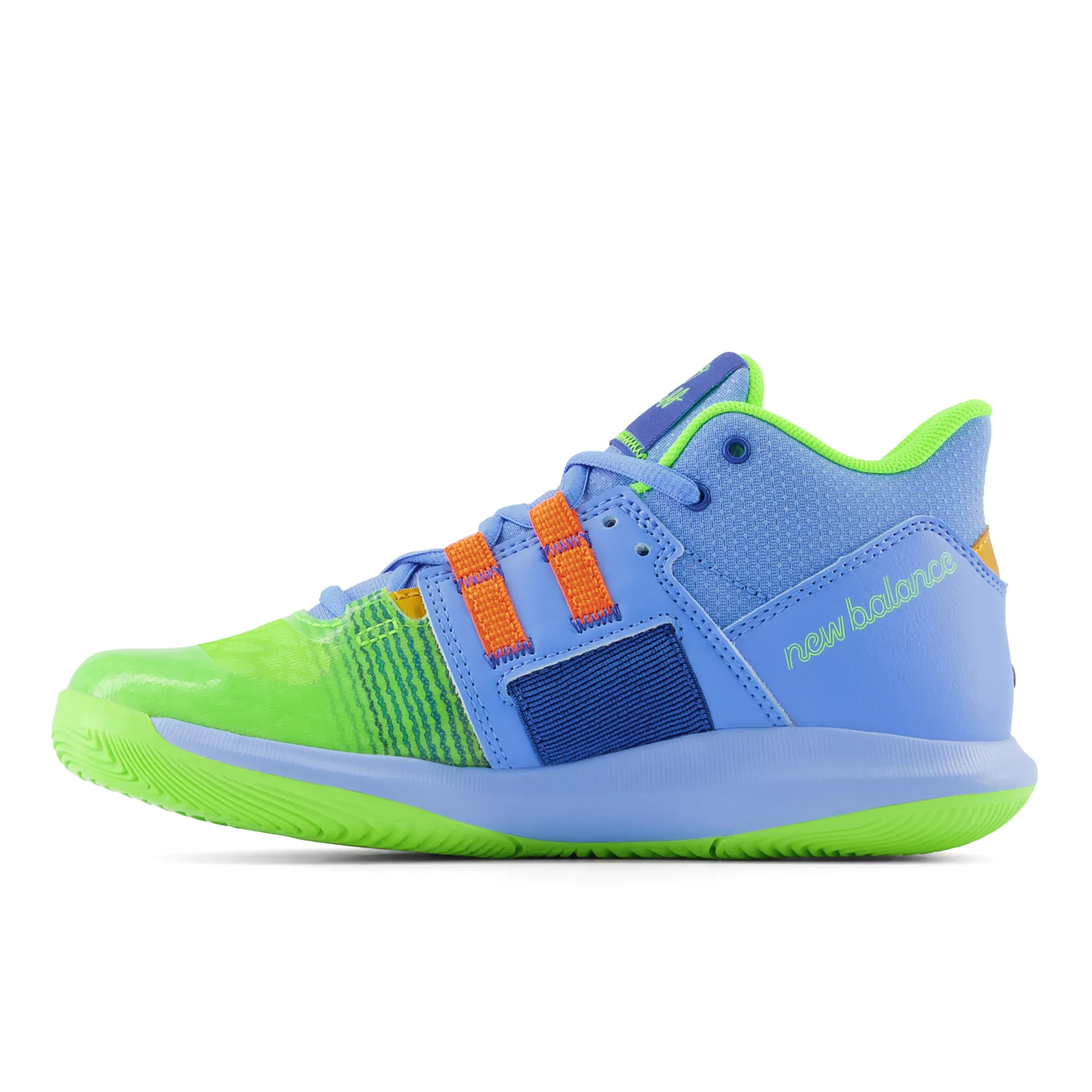 NMKid's Coco CG1 - Blue with Green and Orange Rust