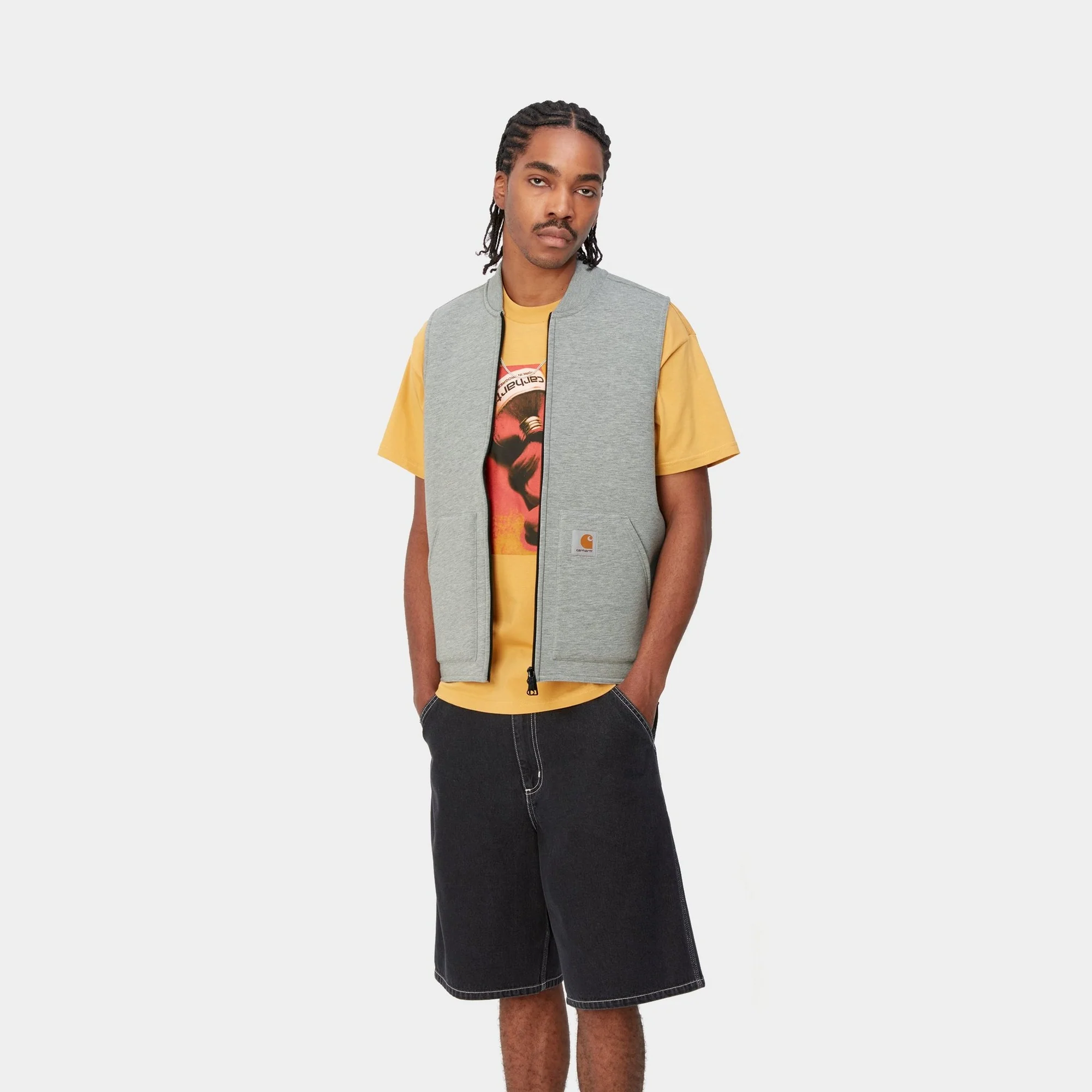 NMCar-Lux Vest | Grey Heather