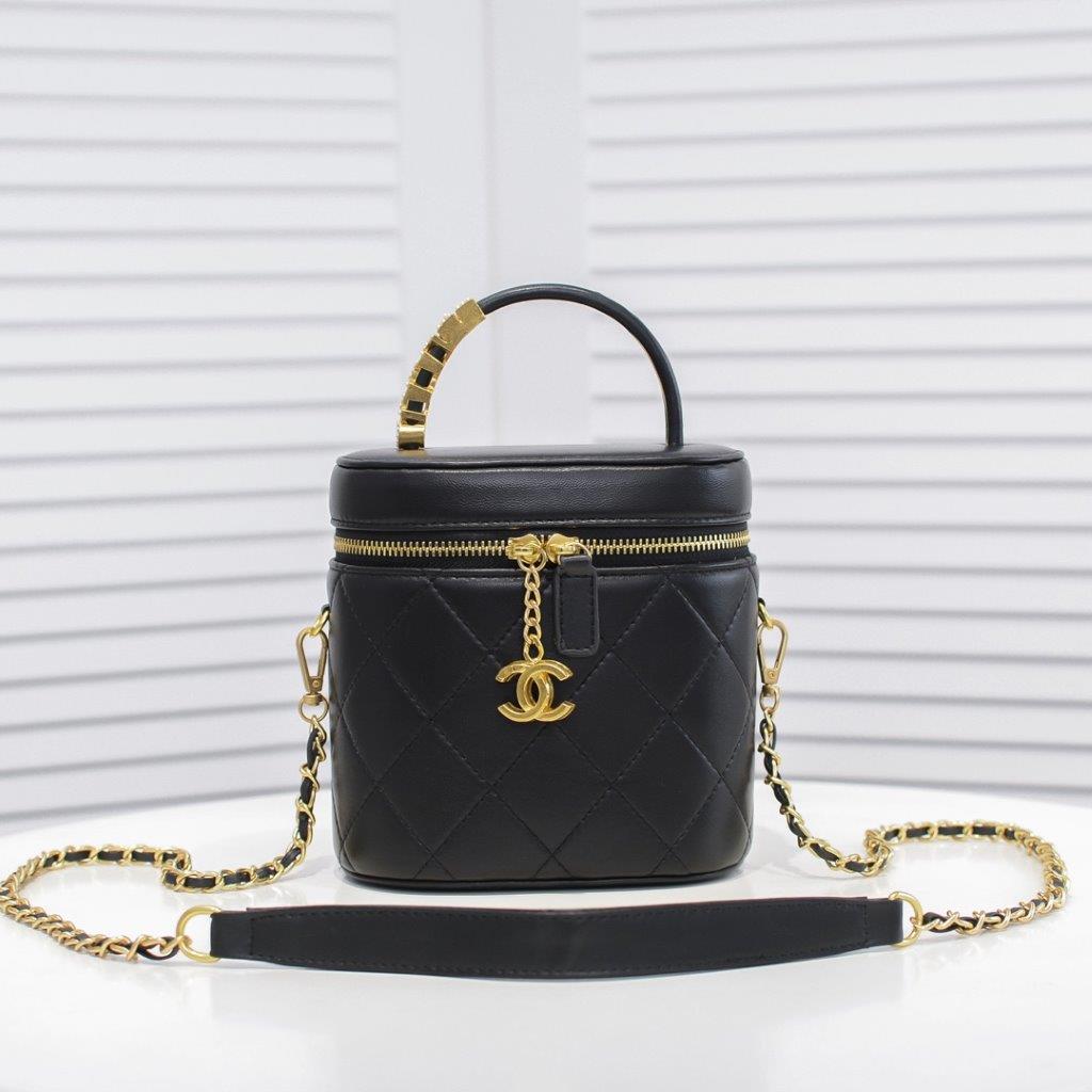 NMChanel limited edition small bucket bag - black