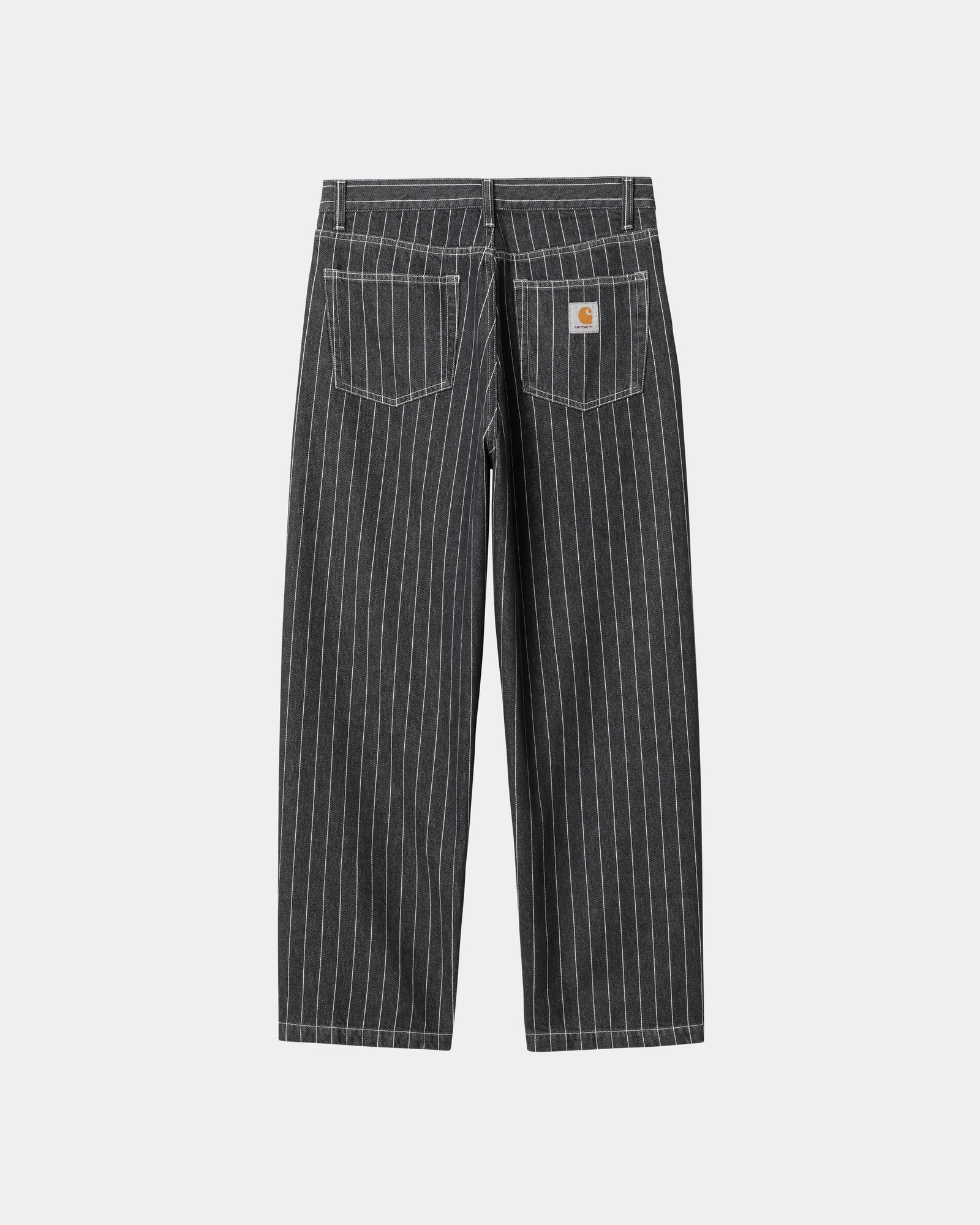NMOrlean Stripe Pant | Black / White (stone washed)