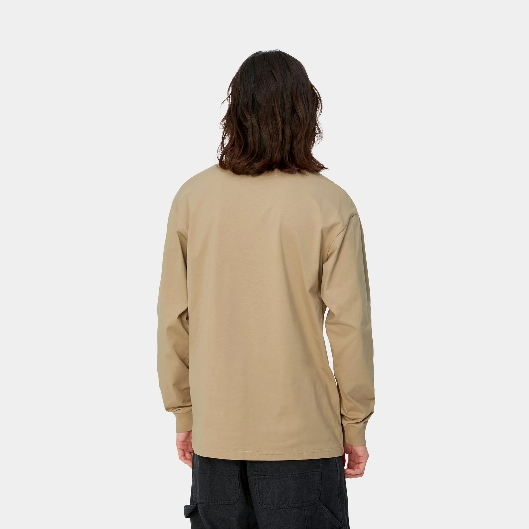 NMChase Long Sleeve T-Shirt | Sable