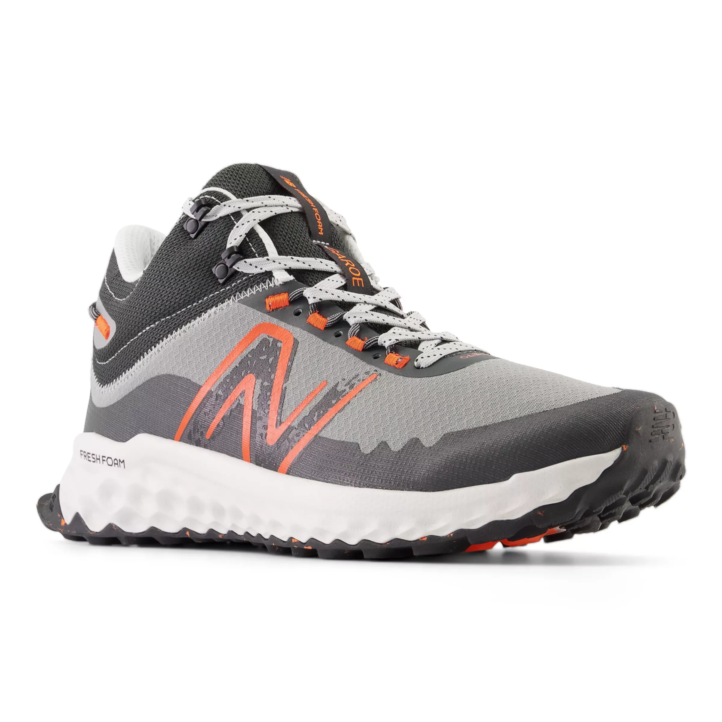 NMFresh Foam Garoé Midcut - Shadow Grey with Grey Matter and Blaze Orange