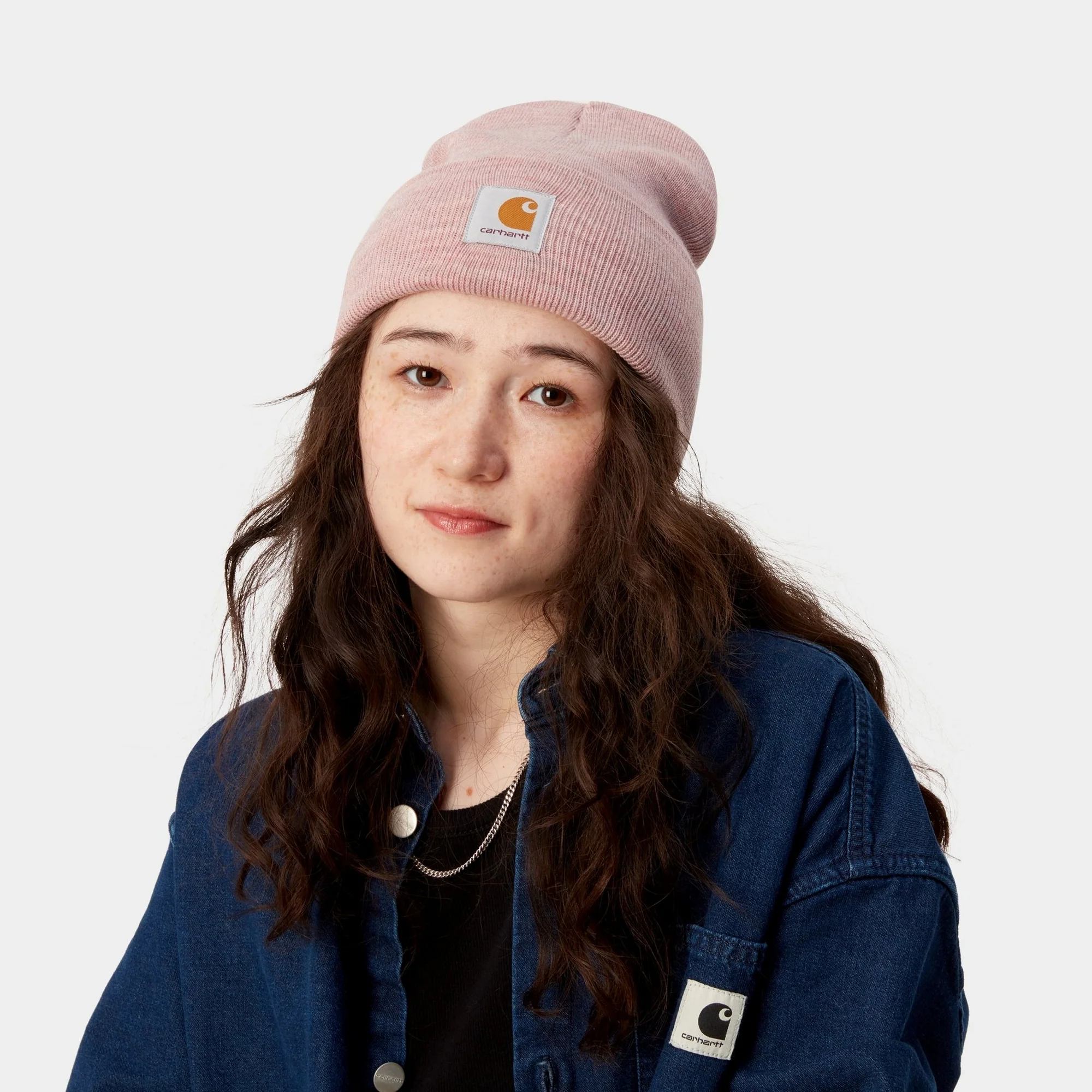 NMAcrylic Watch Hat | Glassy Pink Heather