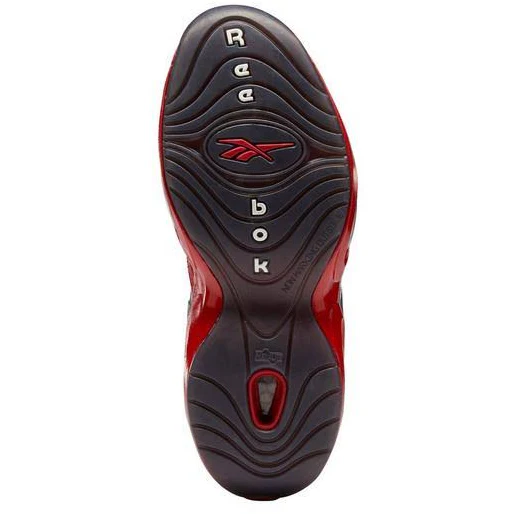 NMReebok Kid's Question Mid Street Sleigh Shoes - Black / Vector Red