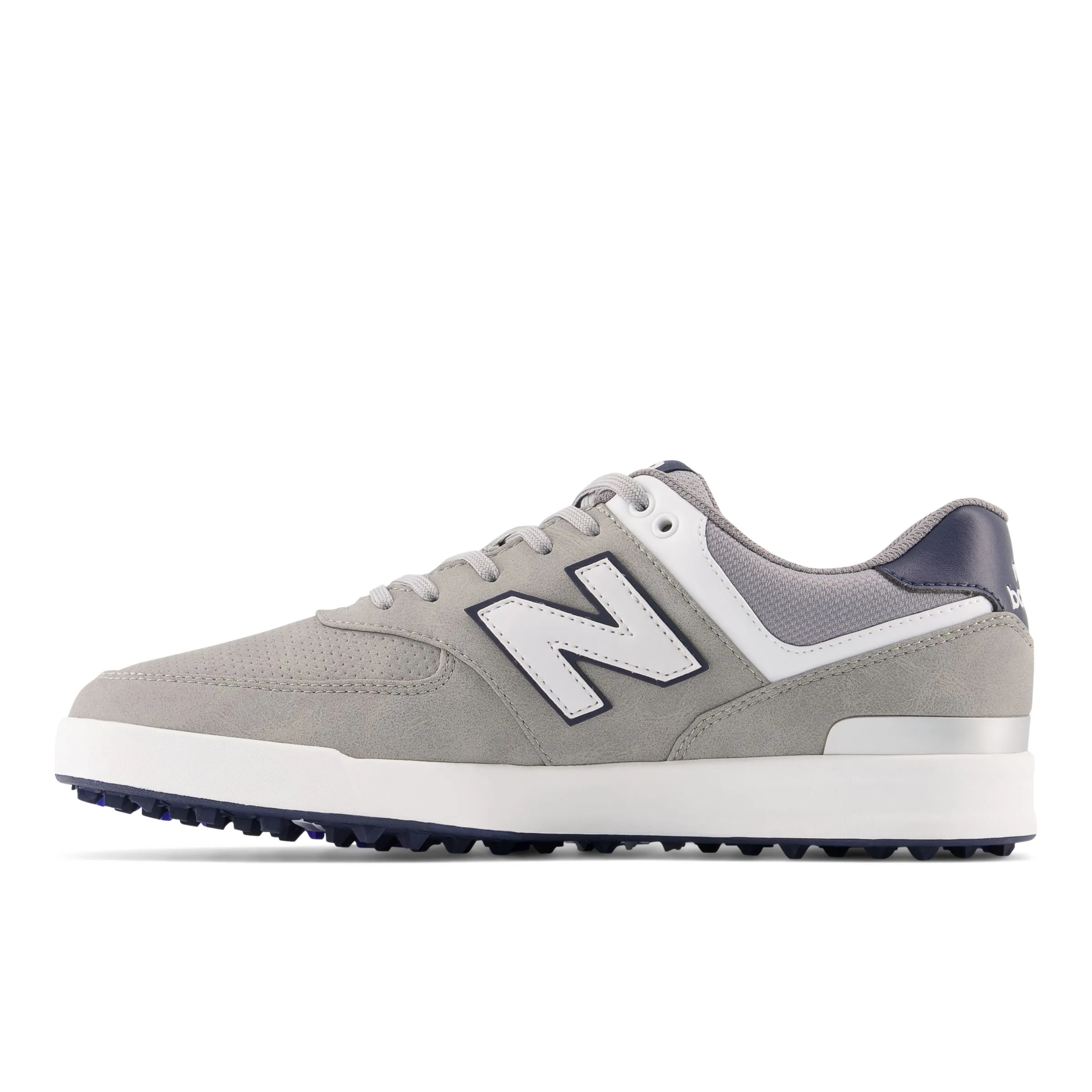 NM574 Greens Golf Shoes - Grey with White