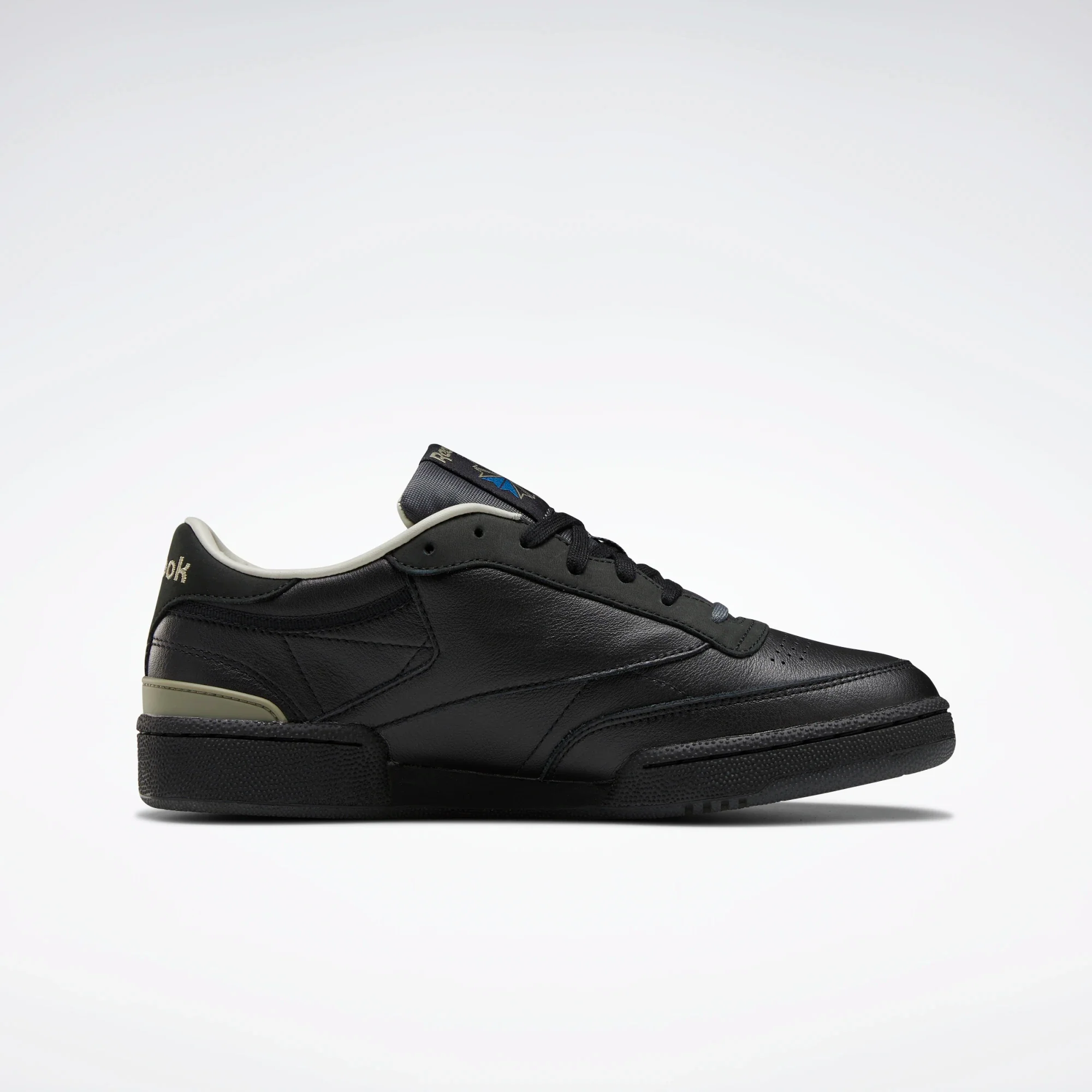NMReebok Men's Club C 85 Shoes - Black / Khaki / The Blues