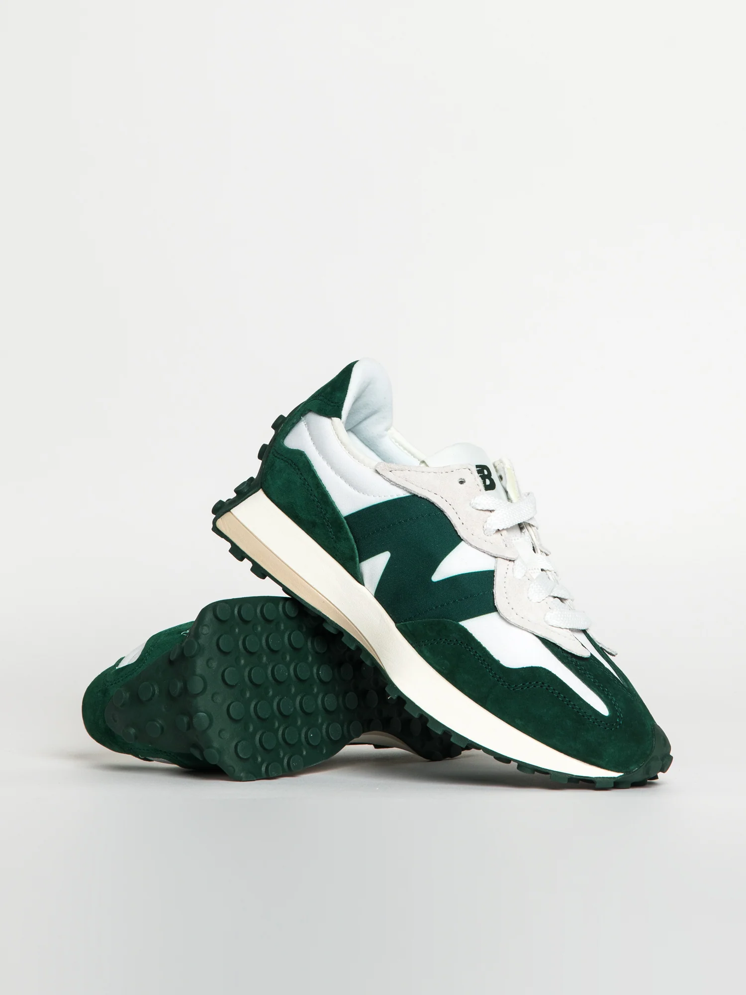 NMMENS NEW BALANCE THE 327 NIGHTWATCH GREEN