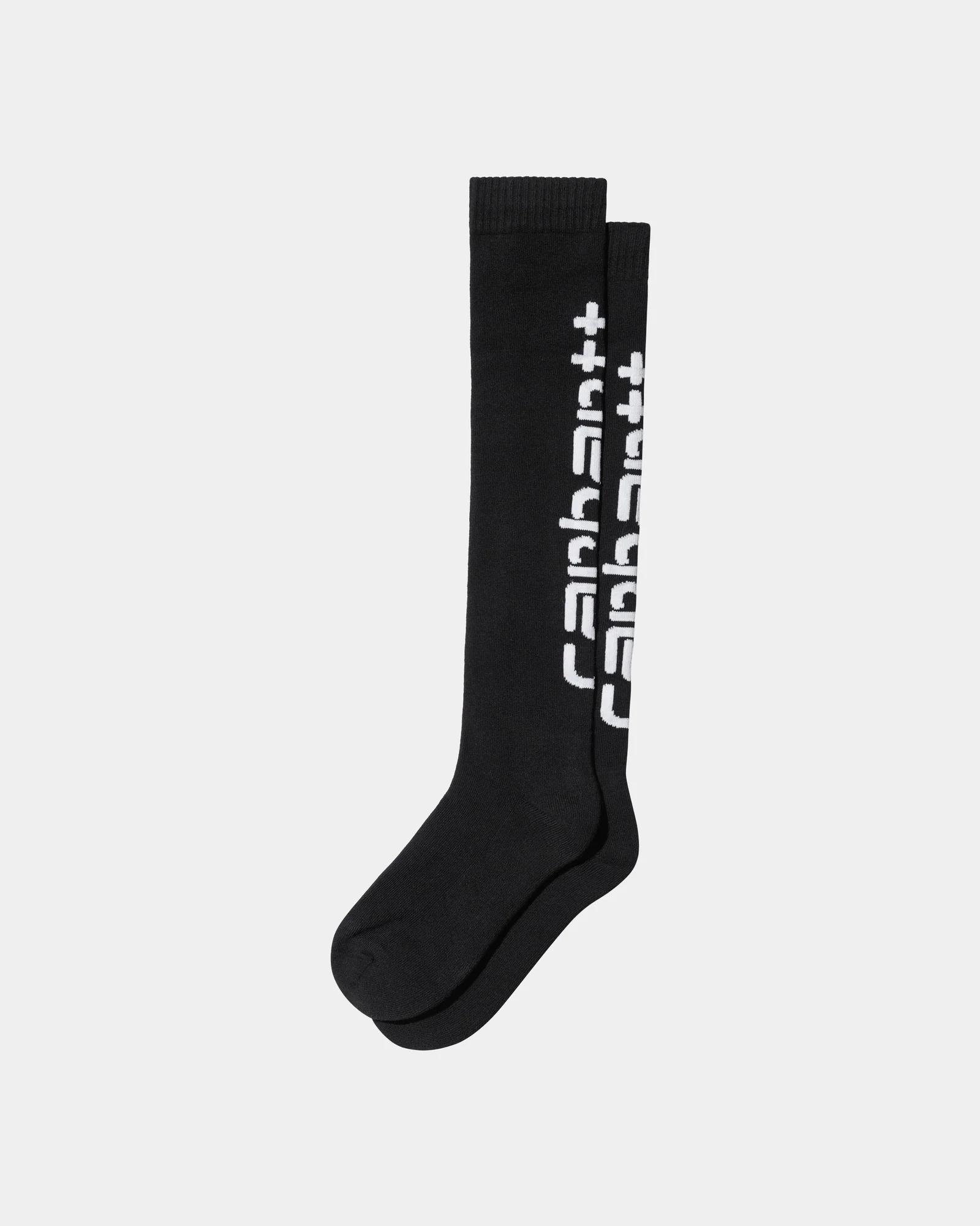NMCarhartt Script Socks | Black / White