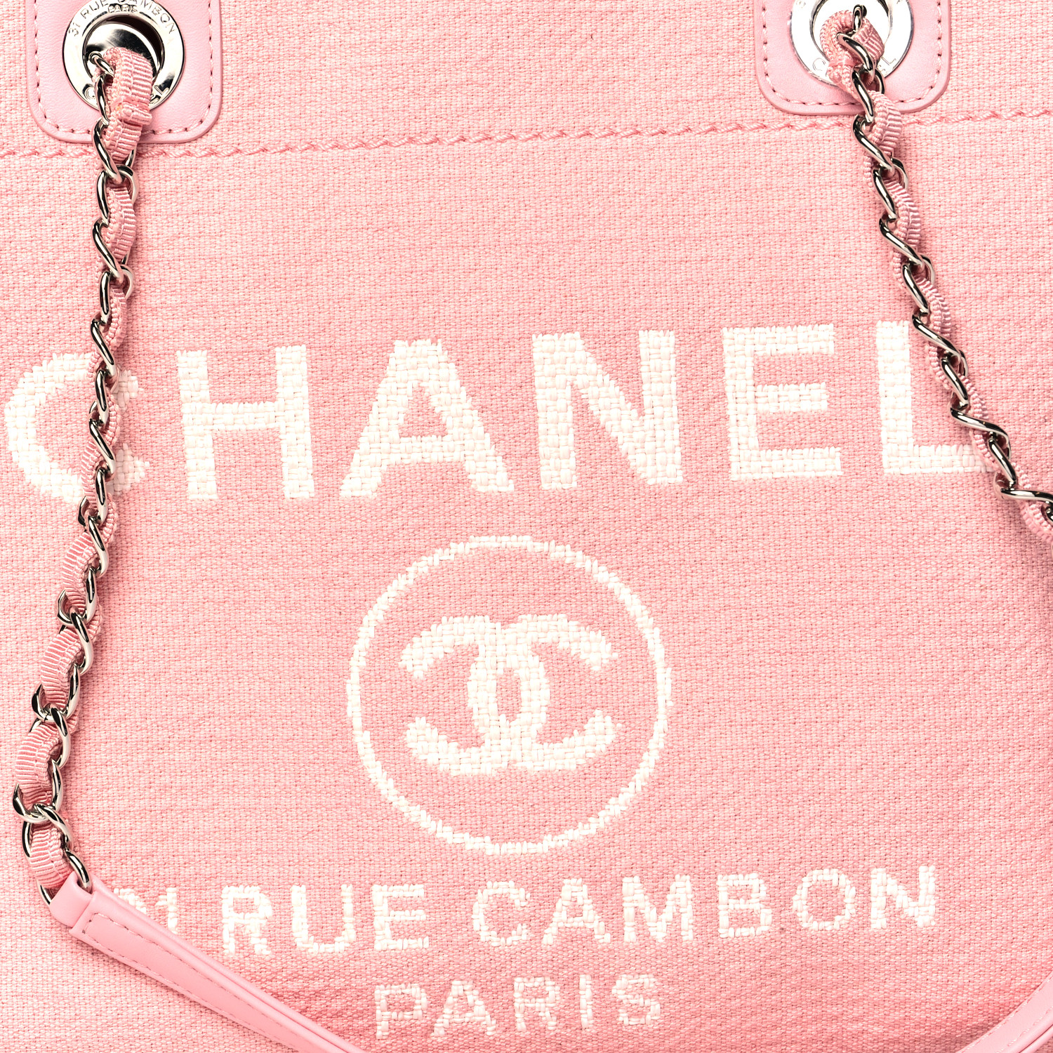 NMMixed Fibers Small Deauville Tote Pink