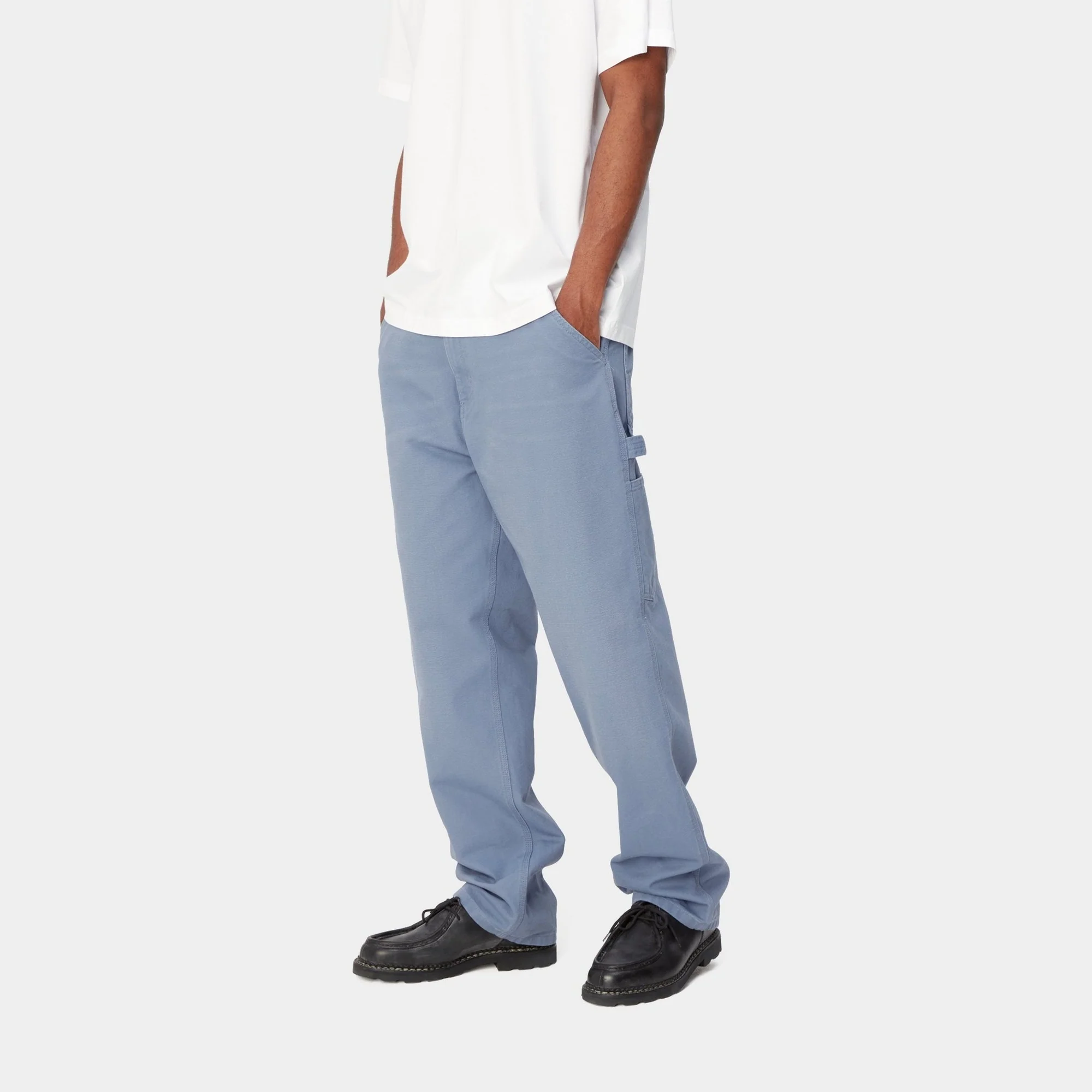 NMSingle Knee Pant | Bay Blue (aged canvas)
