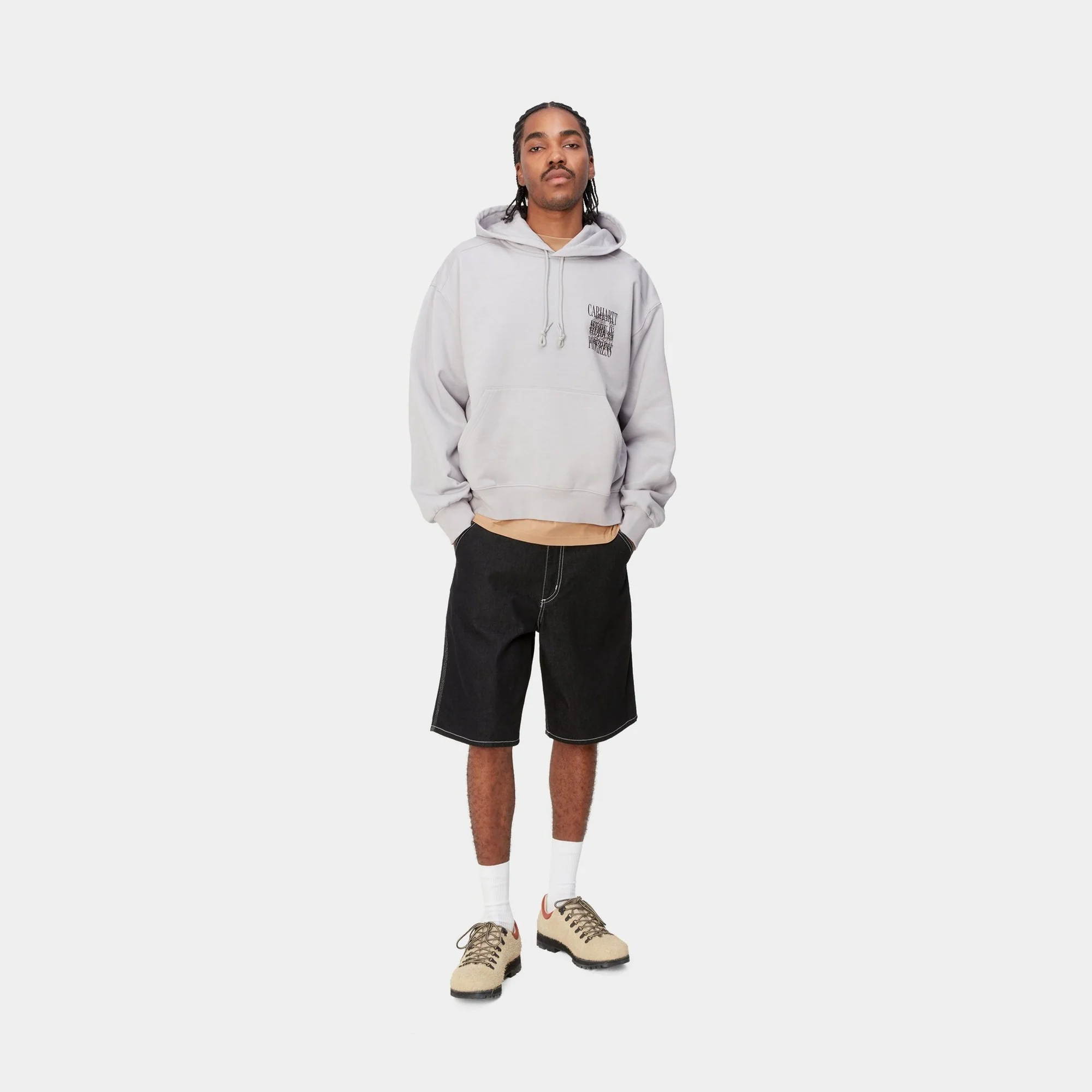 NMHooded Always a WIP Sweatshirt | Sonic Silver