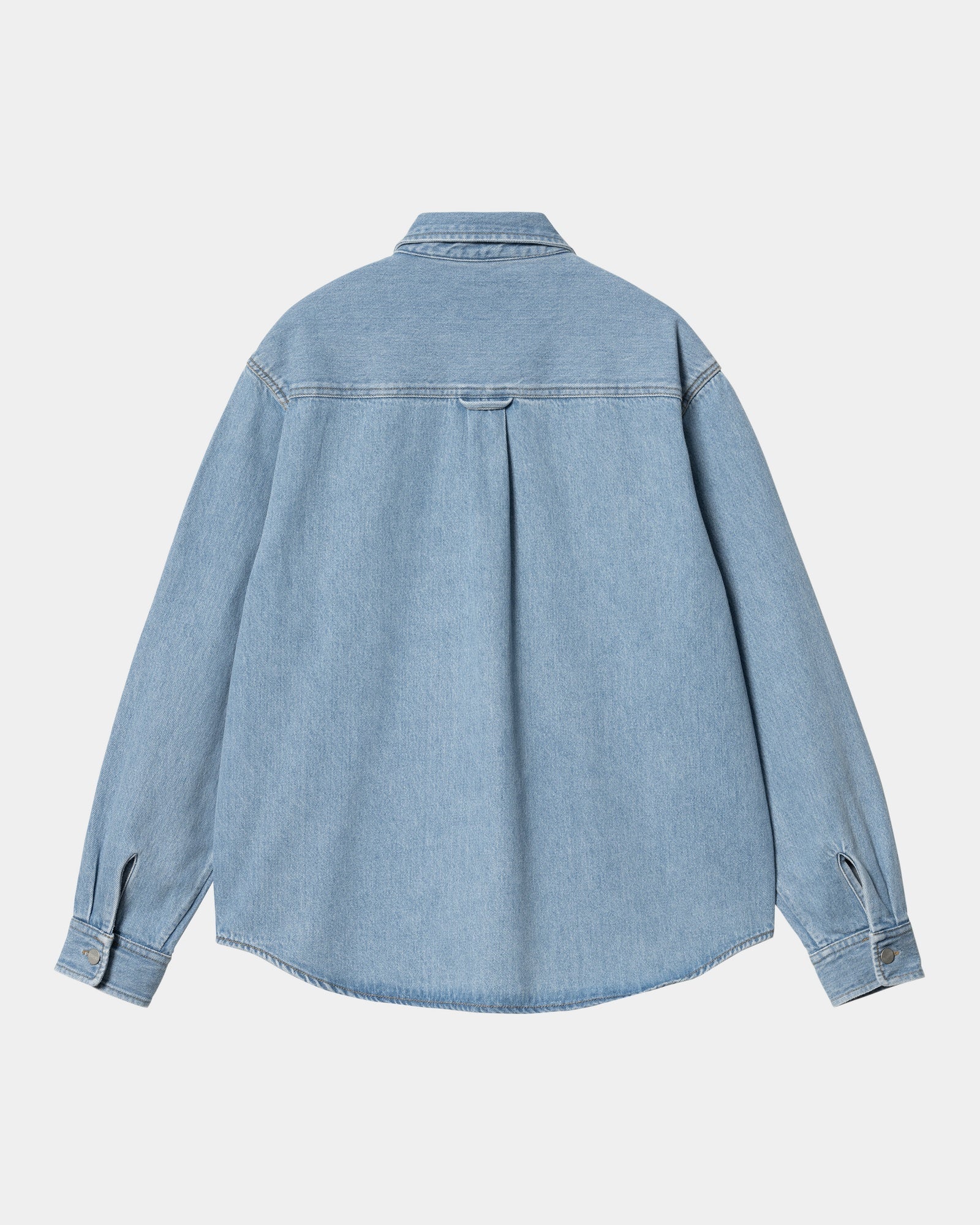 NMHarvey Shirt Jacket | Blue (stone bleached)