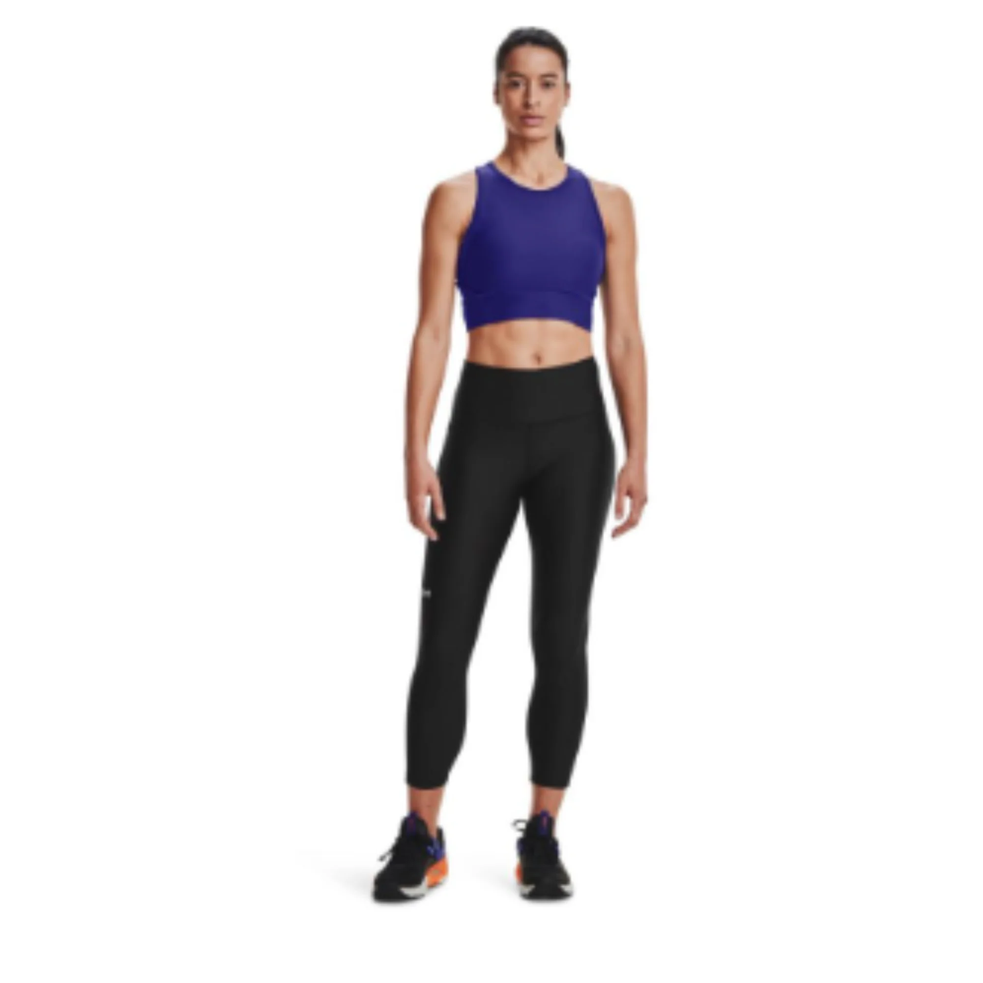 NMWomen's Under Armour HeatGear® No-Slip Waistband Ankle Leggings