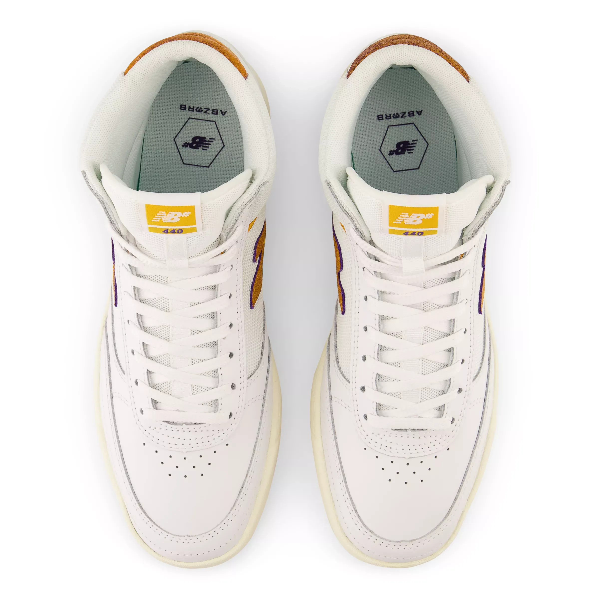 NMNB Numeric 440 High - White with Yellow