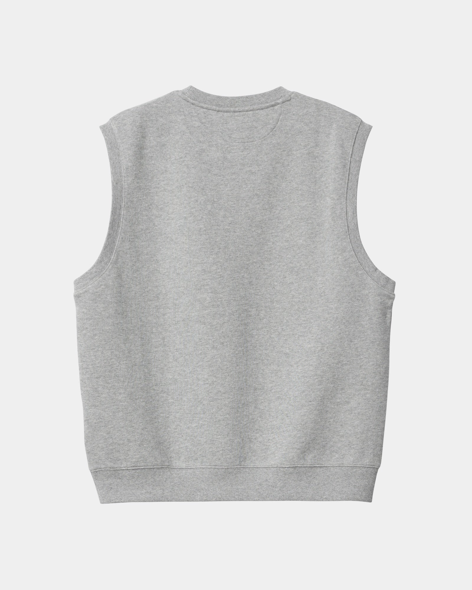 NMScript Vest Sweatshirt | Grey Heather