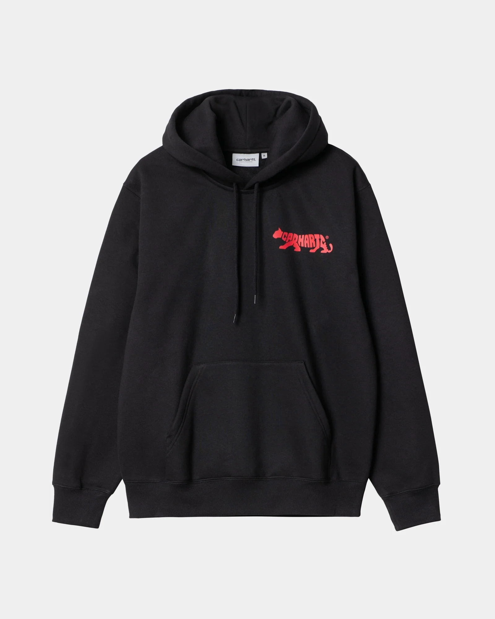 NMHooded Rocky Script Sweatshirt | Black