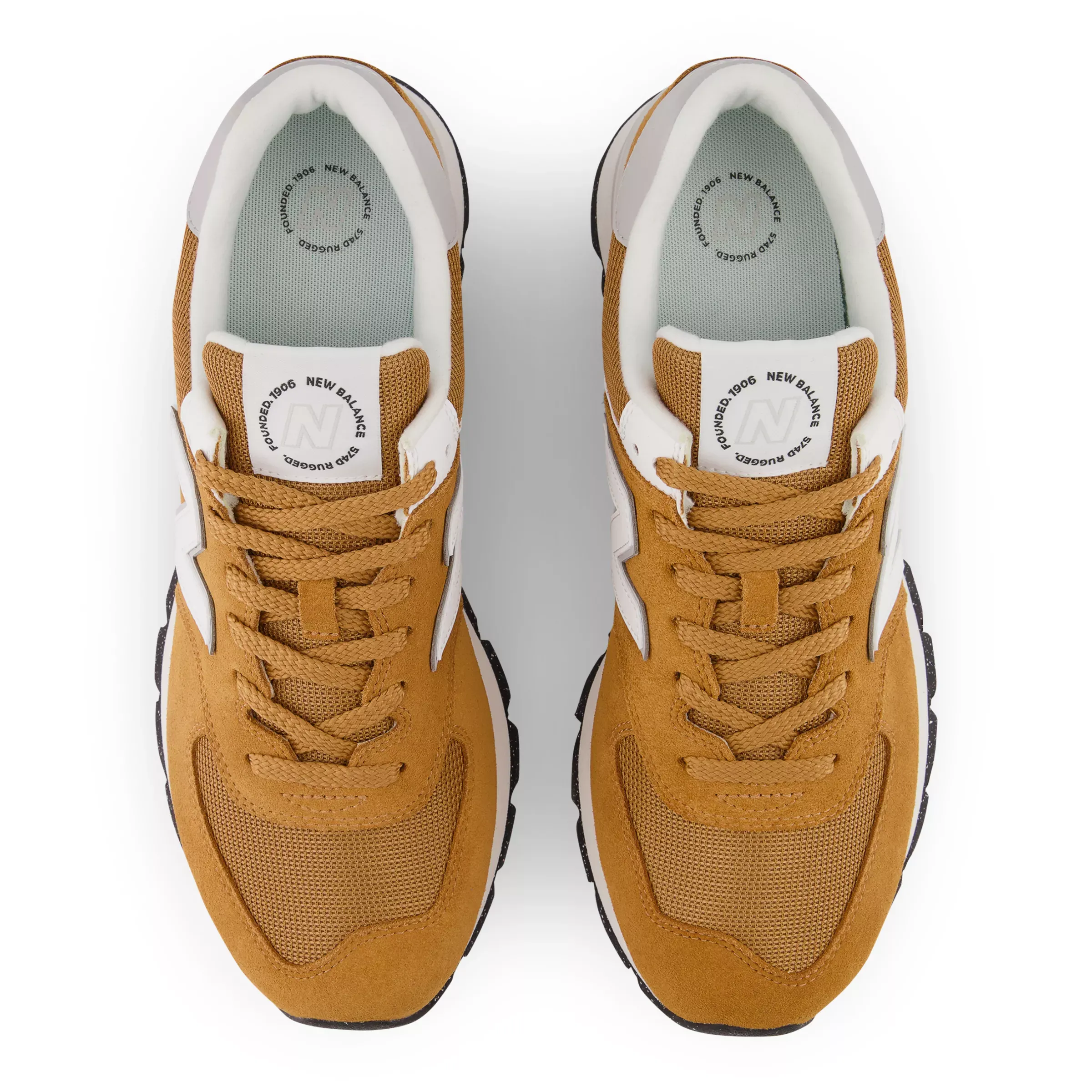 NM574 - Orange with White