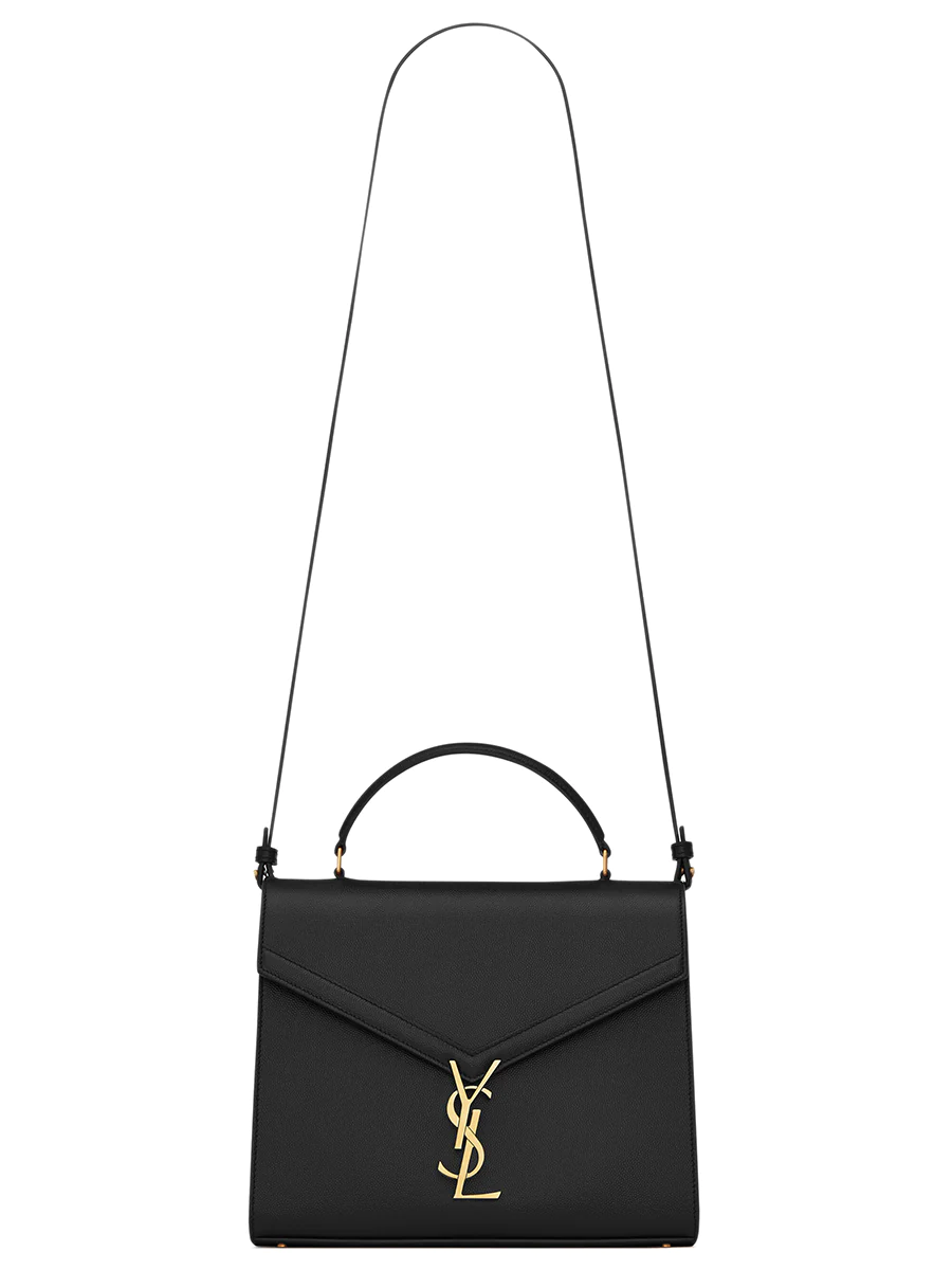 NMCassandra Medium Top Handle Bag in Grain de Poudre Embossed Leather