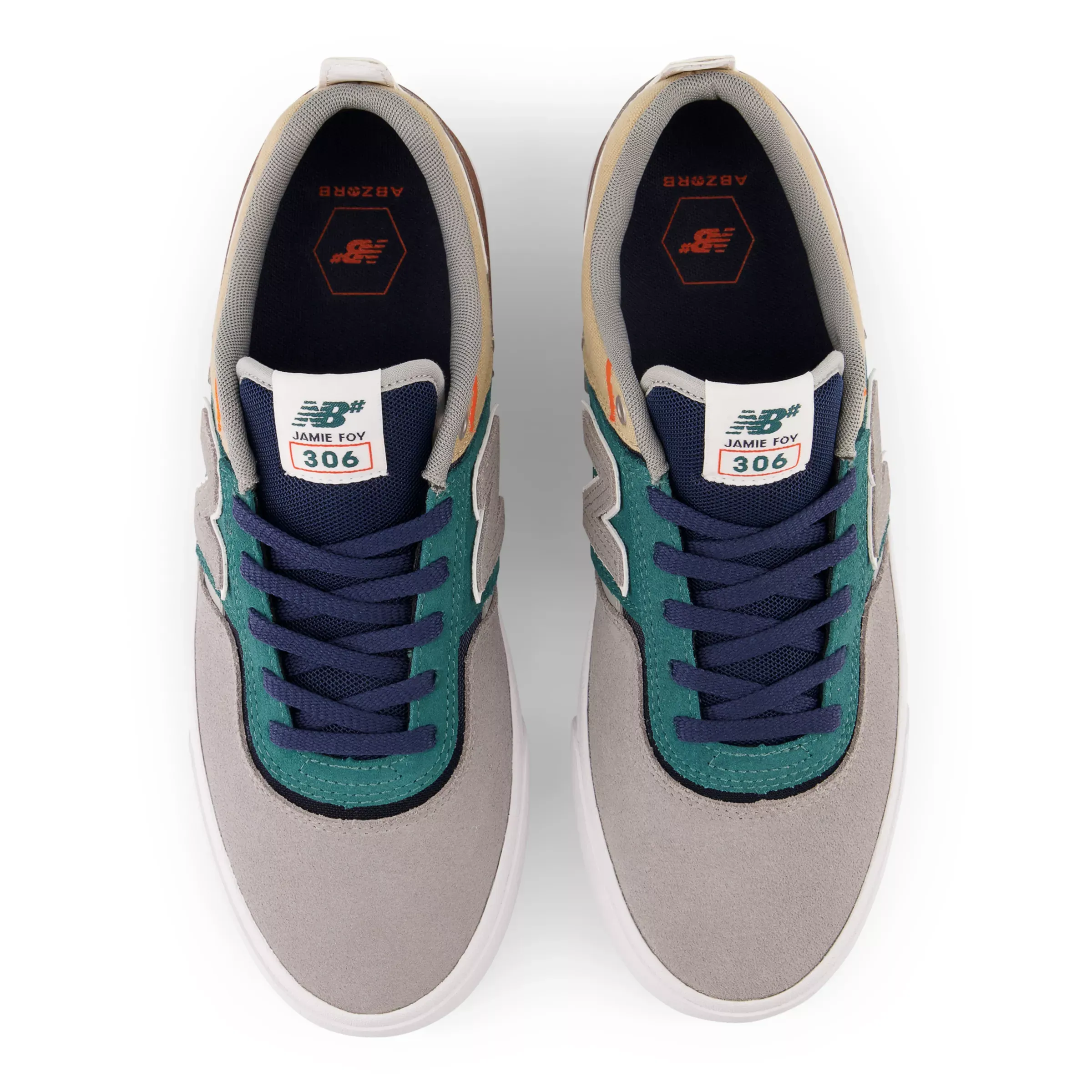 NMNB Numeric Jamie Foy 306 - Grey with Teal