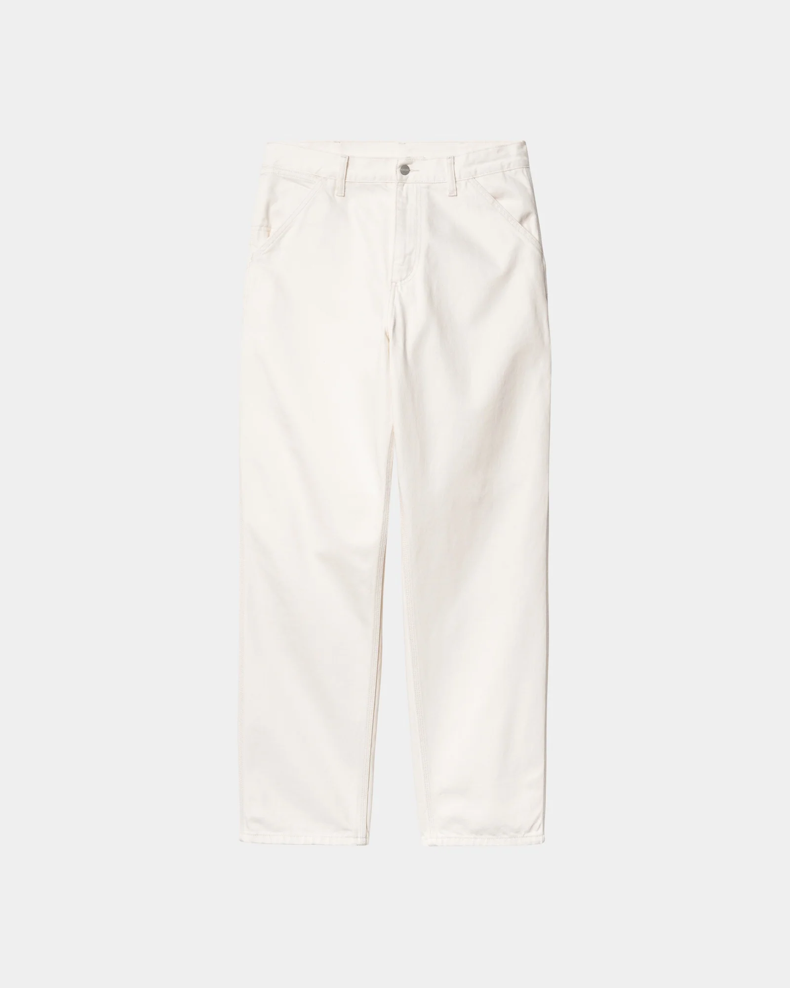 NMSingle Knee Pant - Denim | White (rinsed)