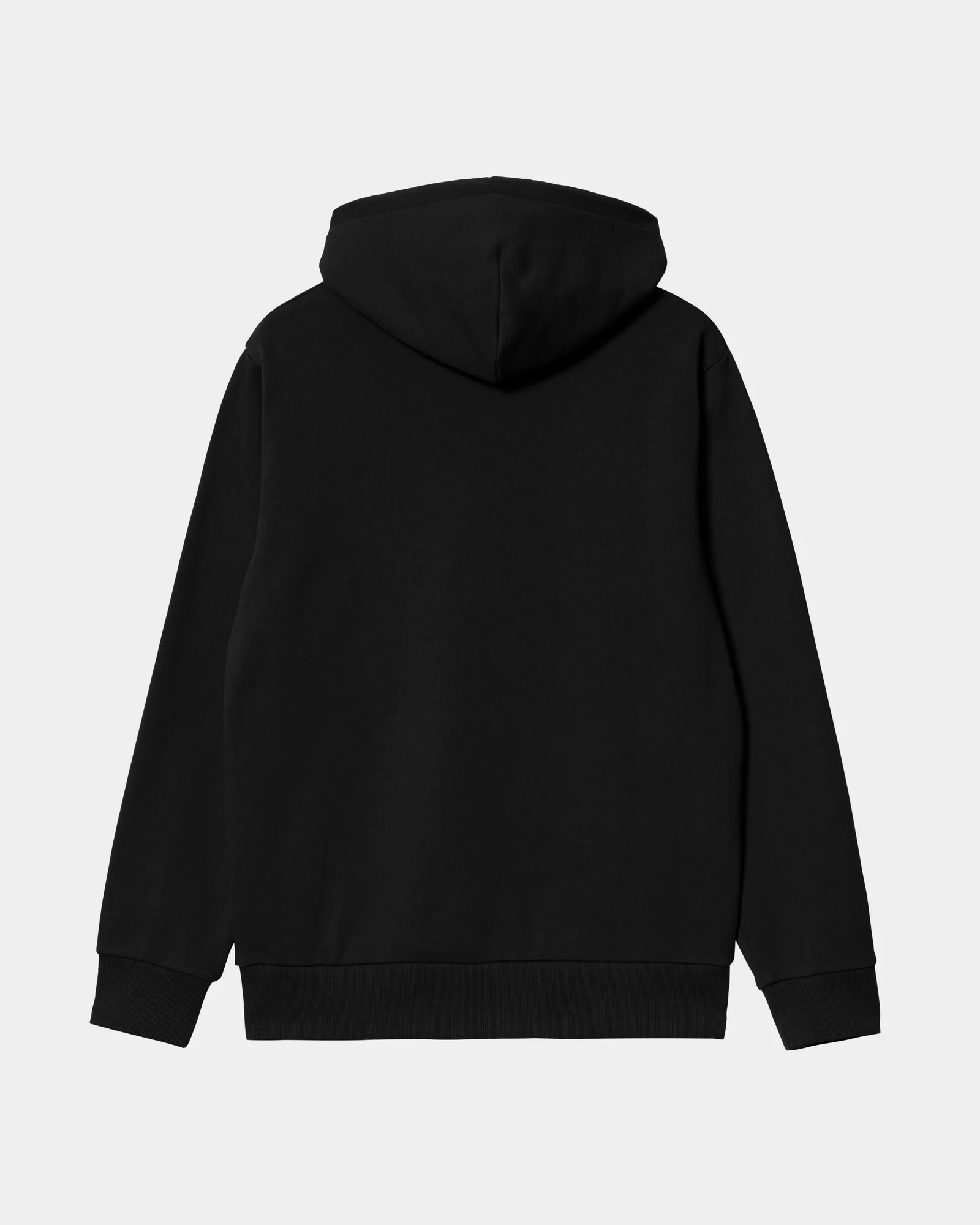 NMHooded Script Embroidery Sweatshirt | Black / White