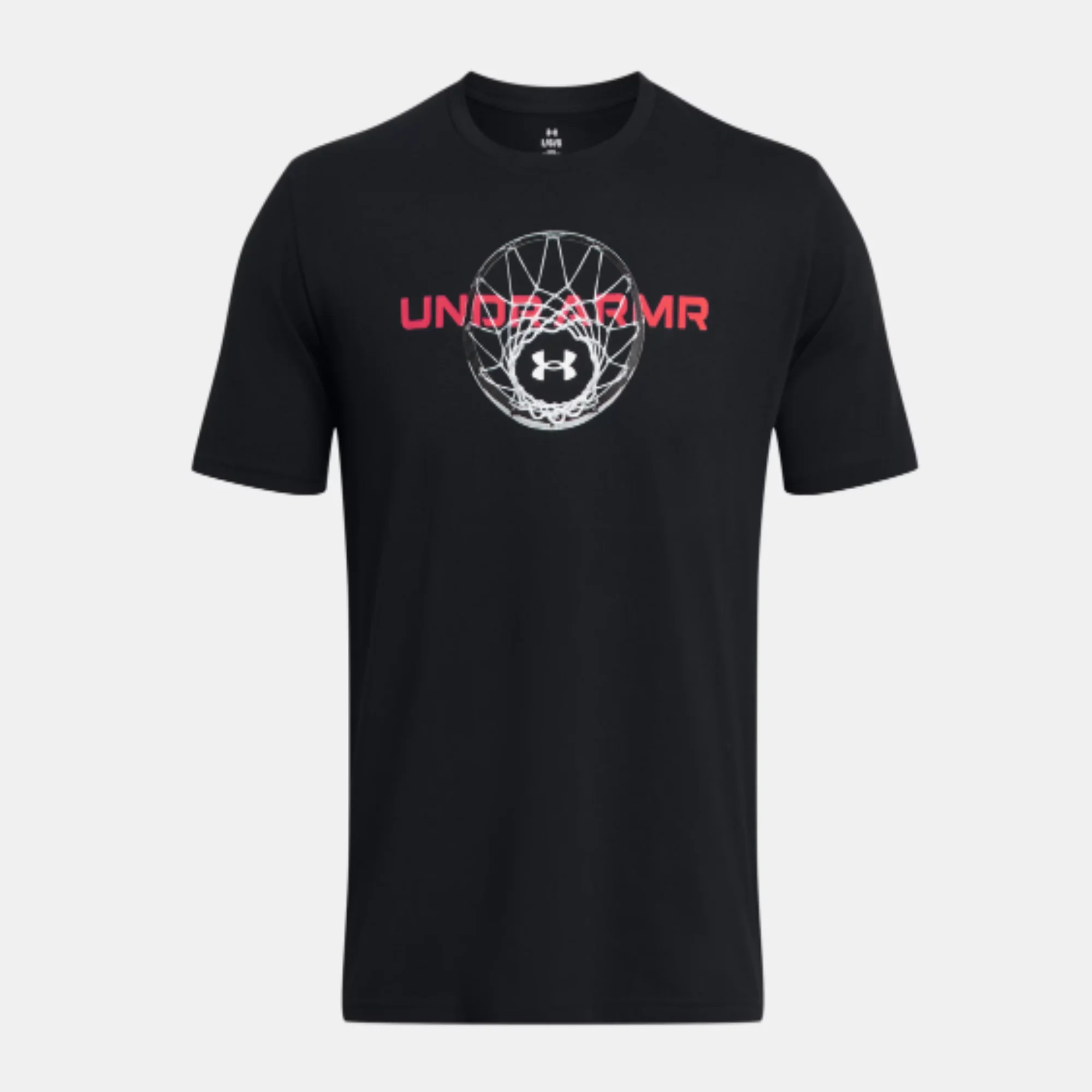 NMMen's Under Armour Basketball Net Wordmark Short Sleeve