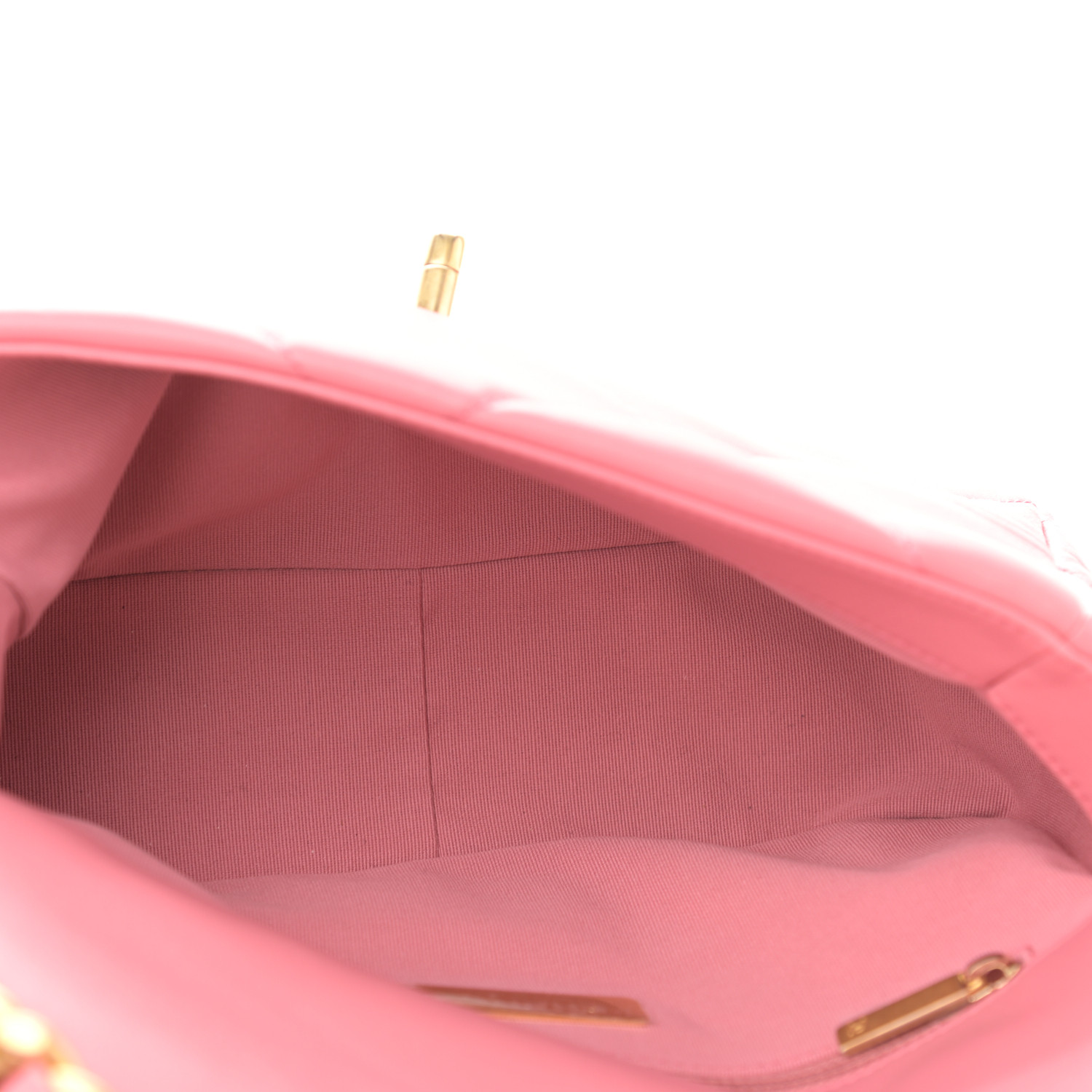 NMLambskin Quilted Medium Chanel 19 Flap Light Pink