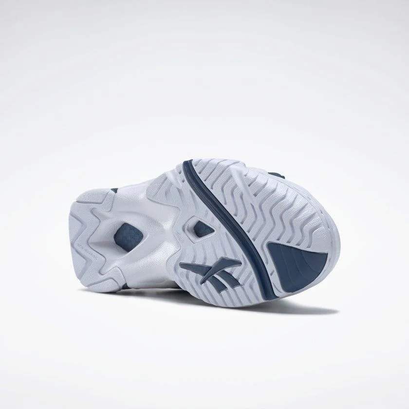 NMReebok Men's Kamikaze II Basketball Shoes - Ftwr White / Batik Blue