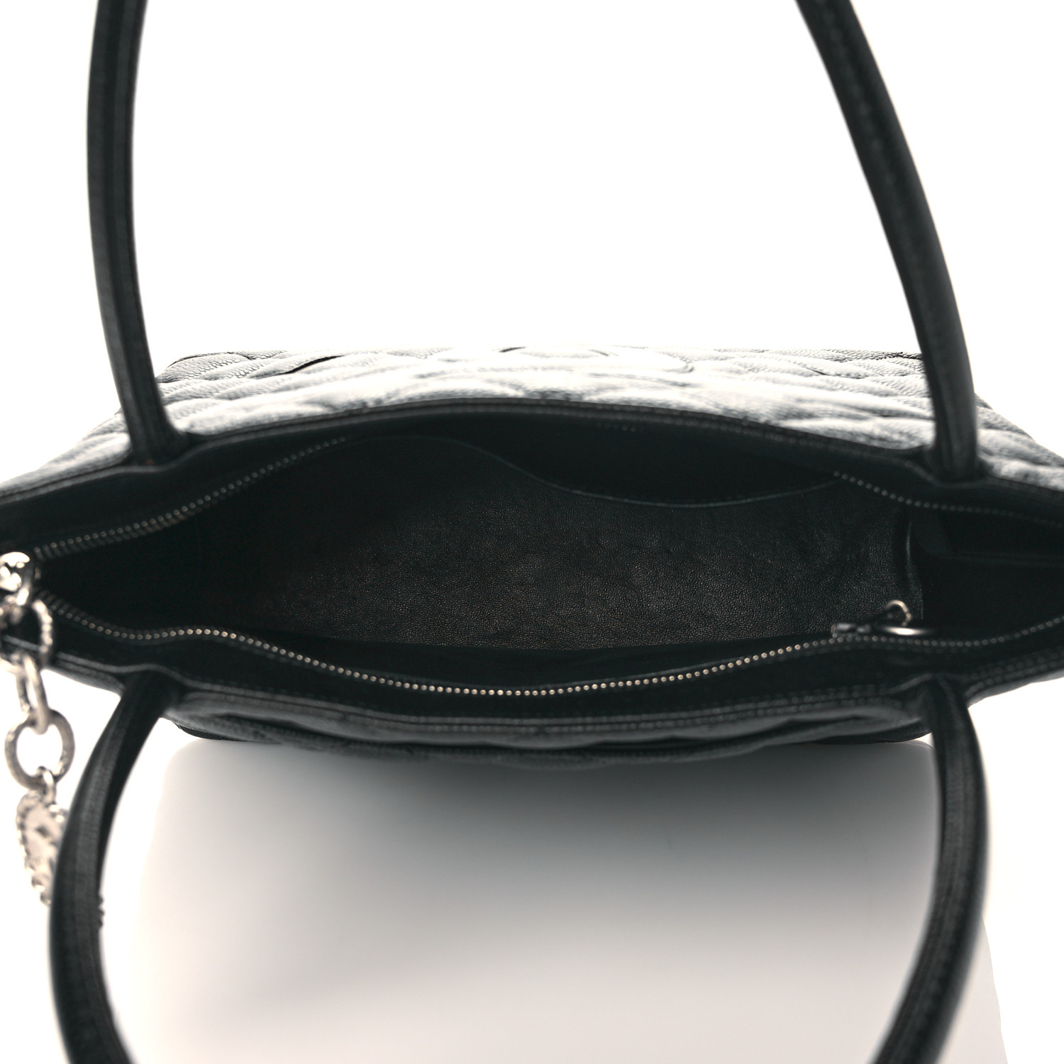 NMCaviar Quilted Medallion Tote Black