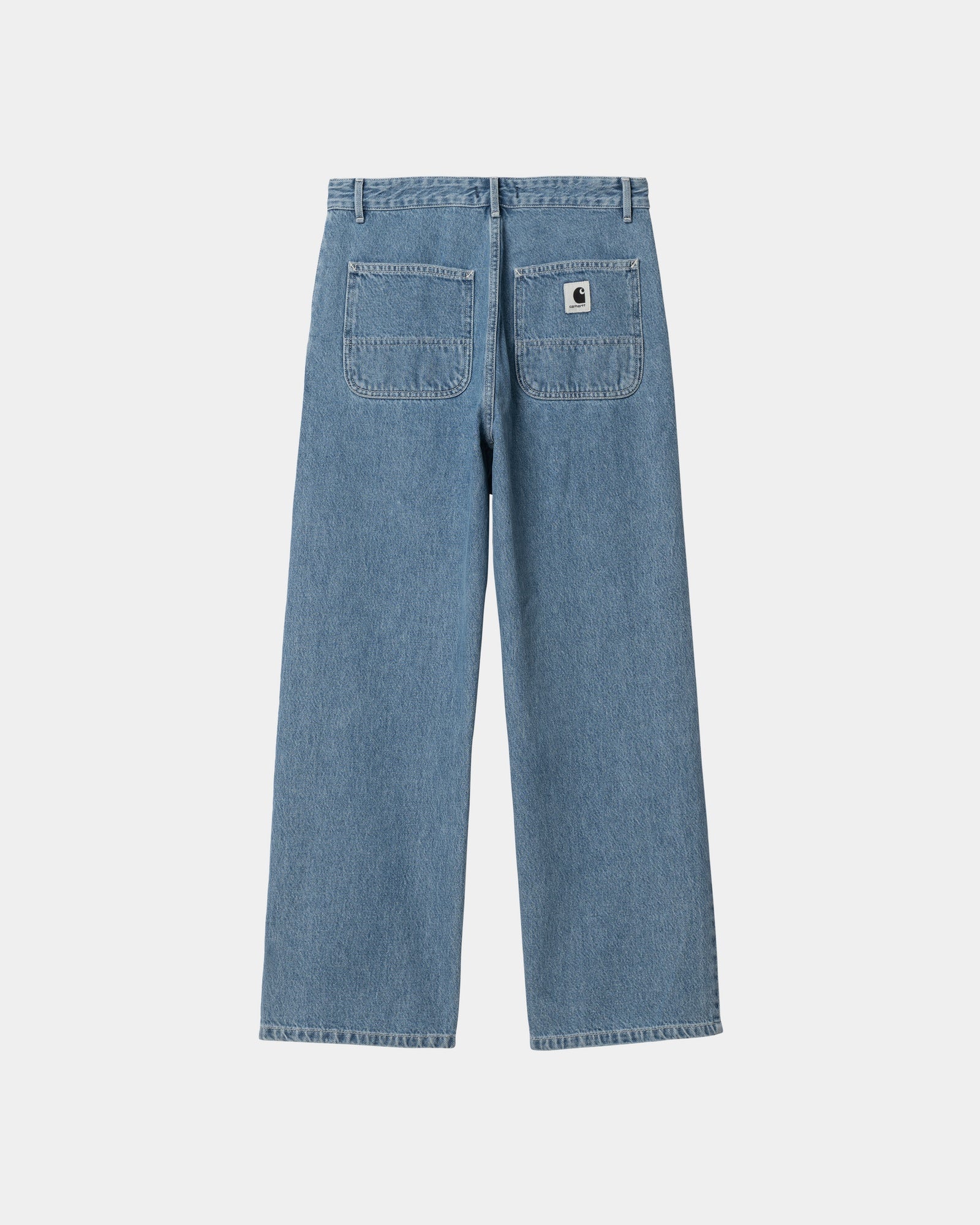 NMWomen's Simple Pant - Denim | Blue (heavy stone wash)