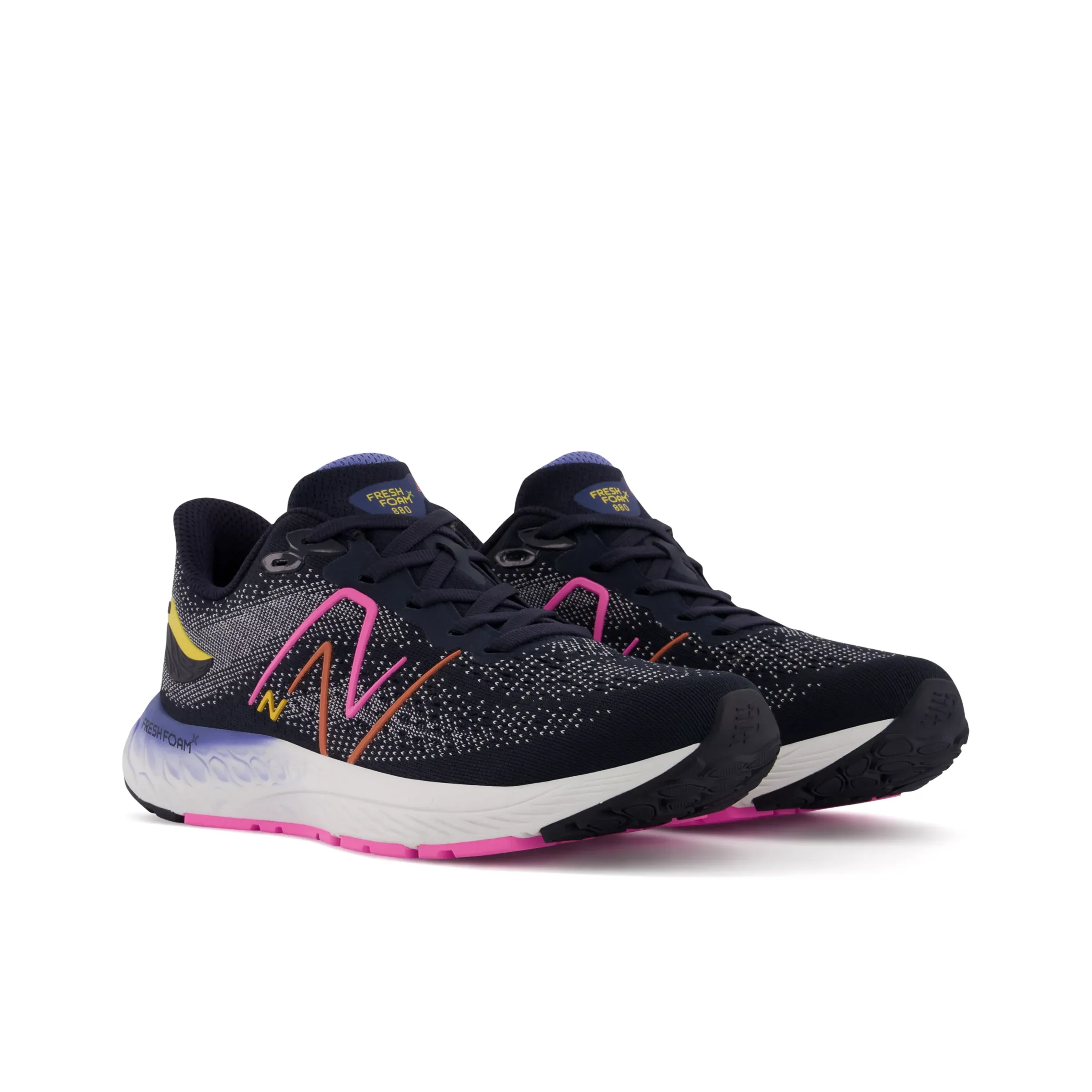 NMFresh Foam X 880v12 - Eclipse with Moon Shadow and Vibrant Pink