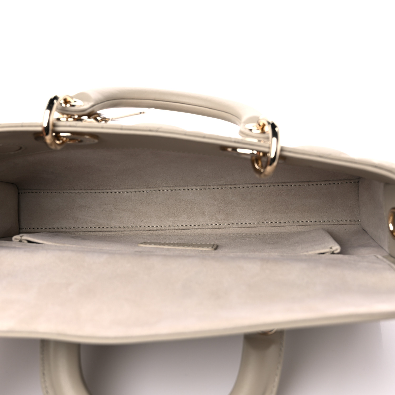 NMLambskin Cannage Medium Lady D-Joy Sand