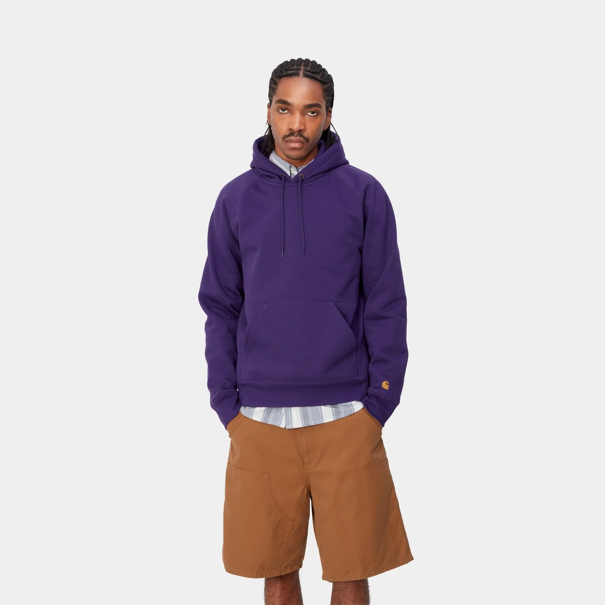 NMHooded Chase Sweatshirt | Tyrian