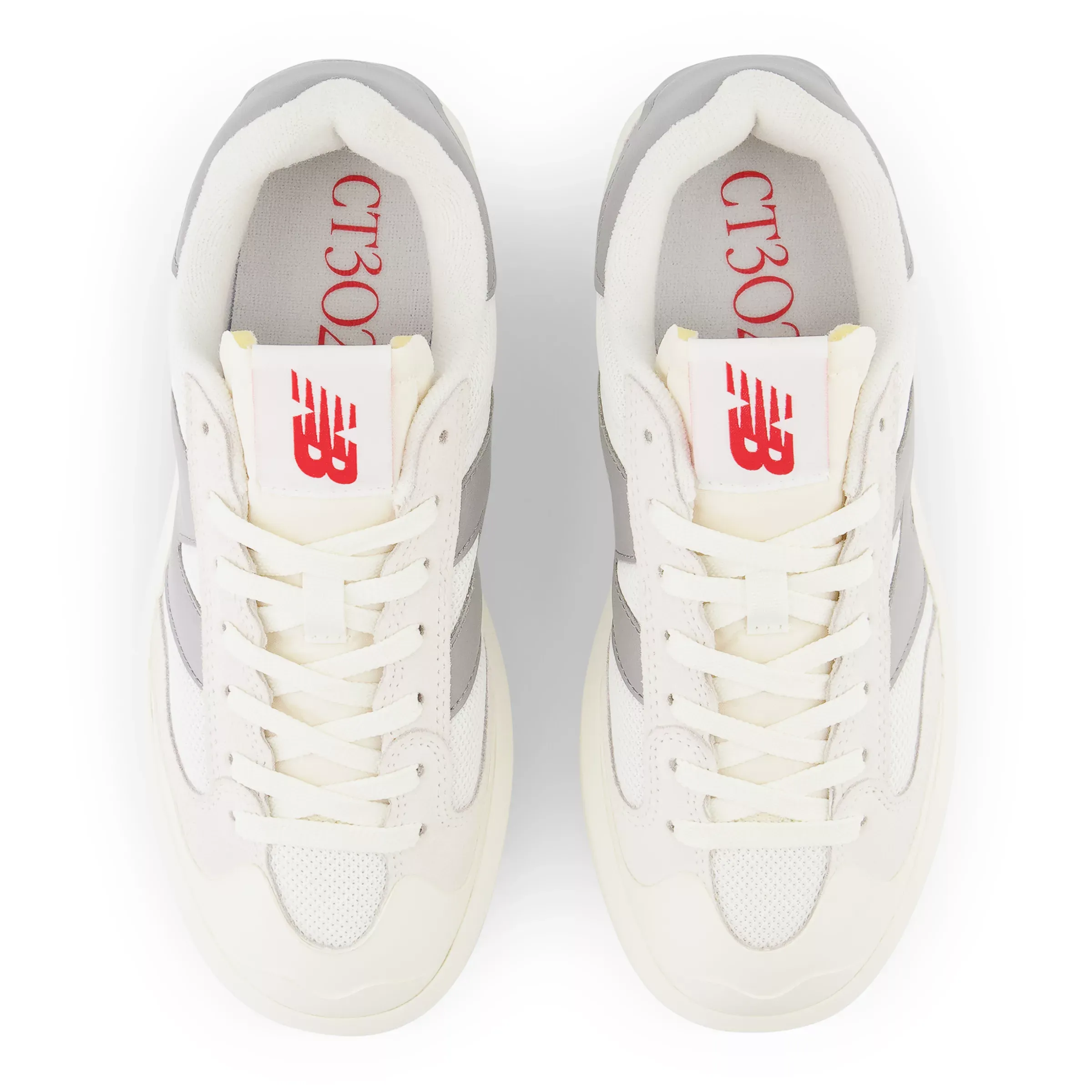 NMCT302 - Sea Salt with Shadow Grey and Team Red