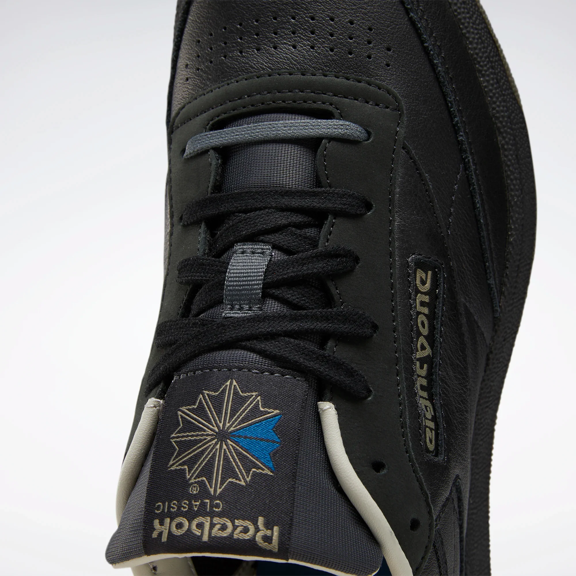 NMReebok Men's Club C 85 Shoes - Black / Khaki / The Blues